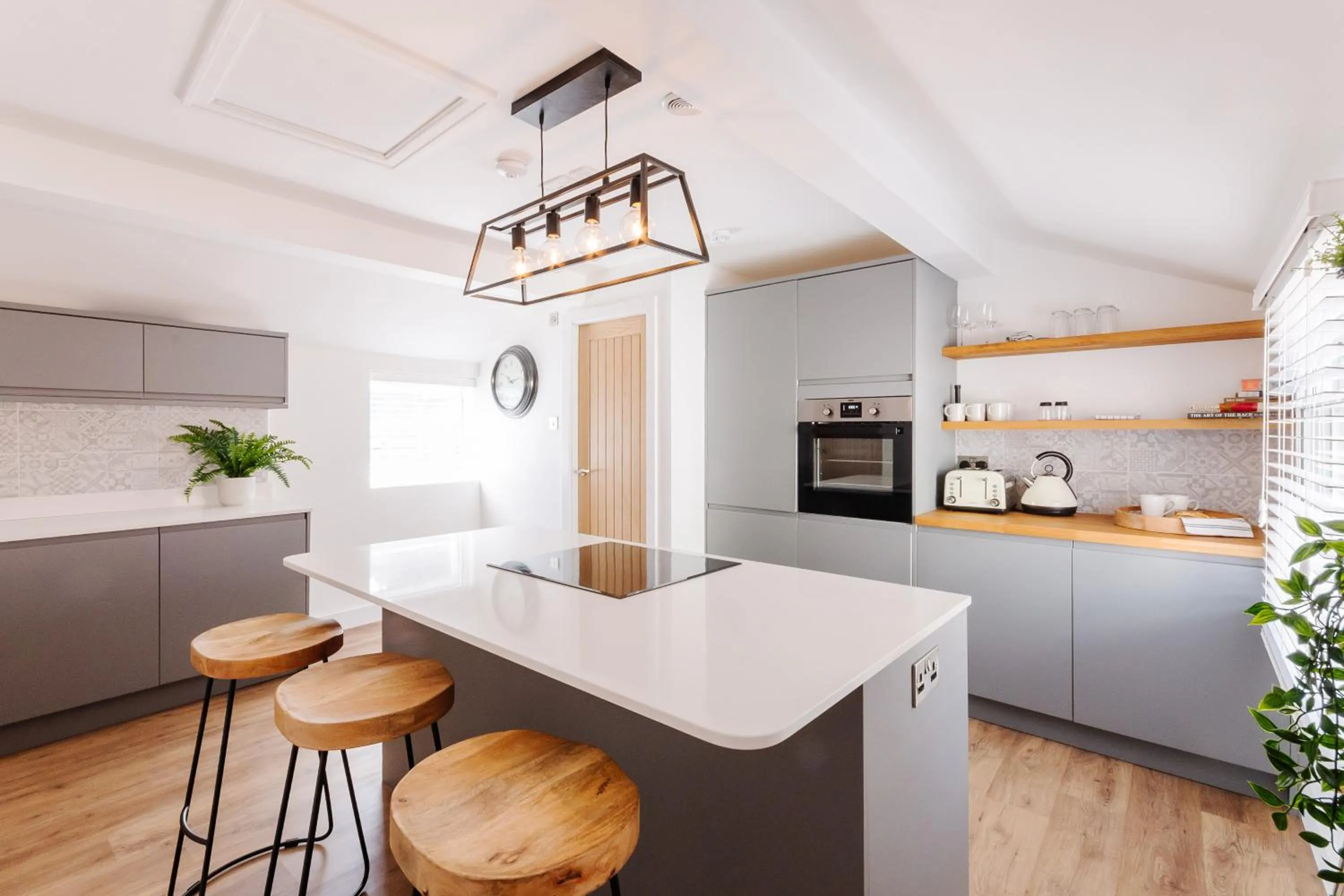 Kitchen or kitchenette in 14-16 Grosvenor Street Stylish Apartments - Chester