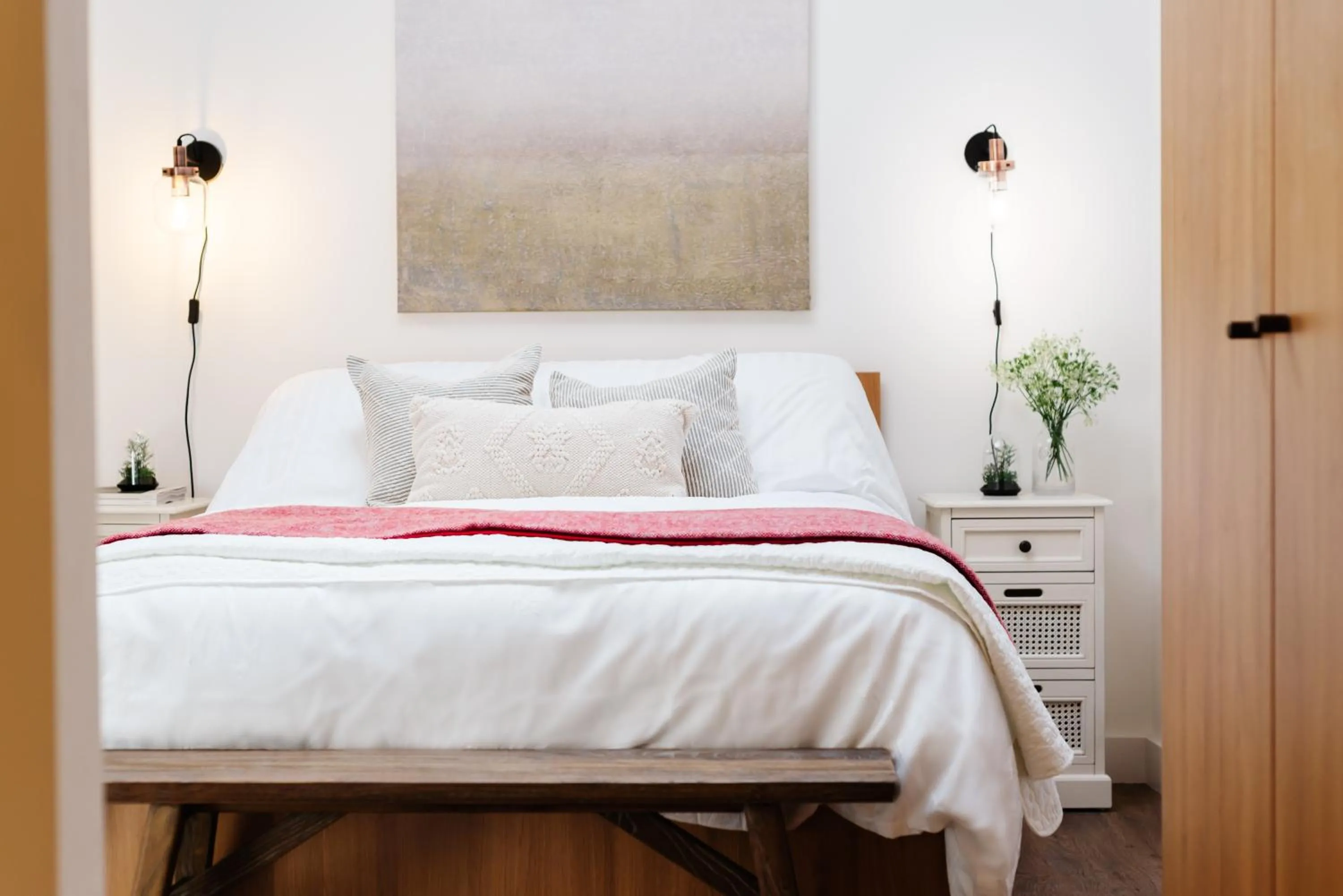 Bed in 14-16 Grosvenor Street Stylish Apartments - Chester