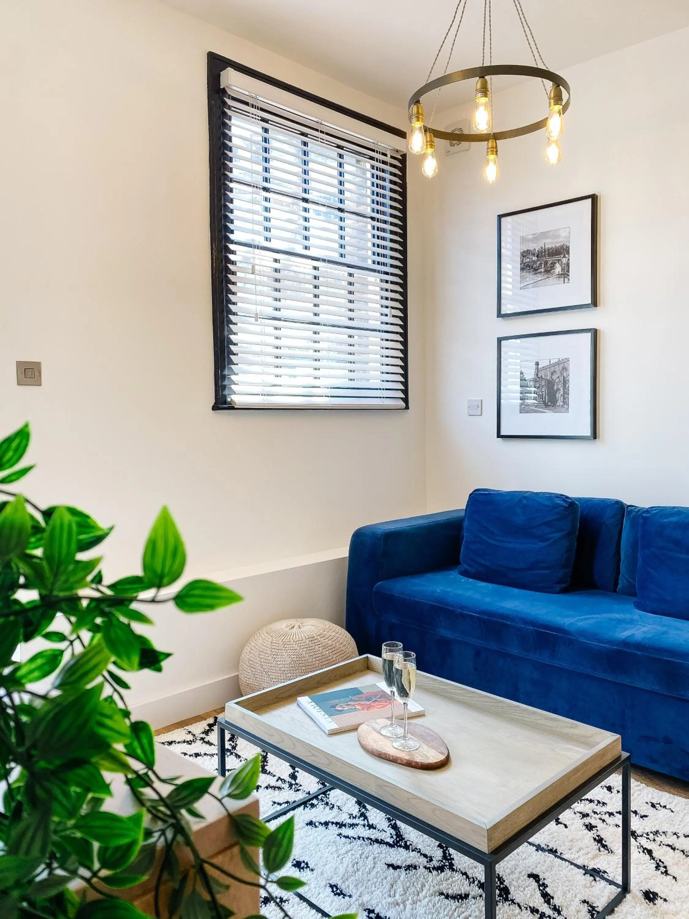 Living room in 14-16 Grosvenor Street Stylish Apartments - Chester