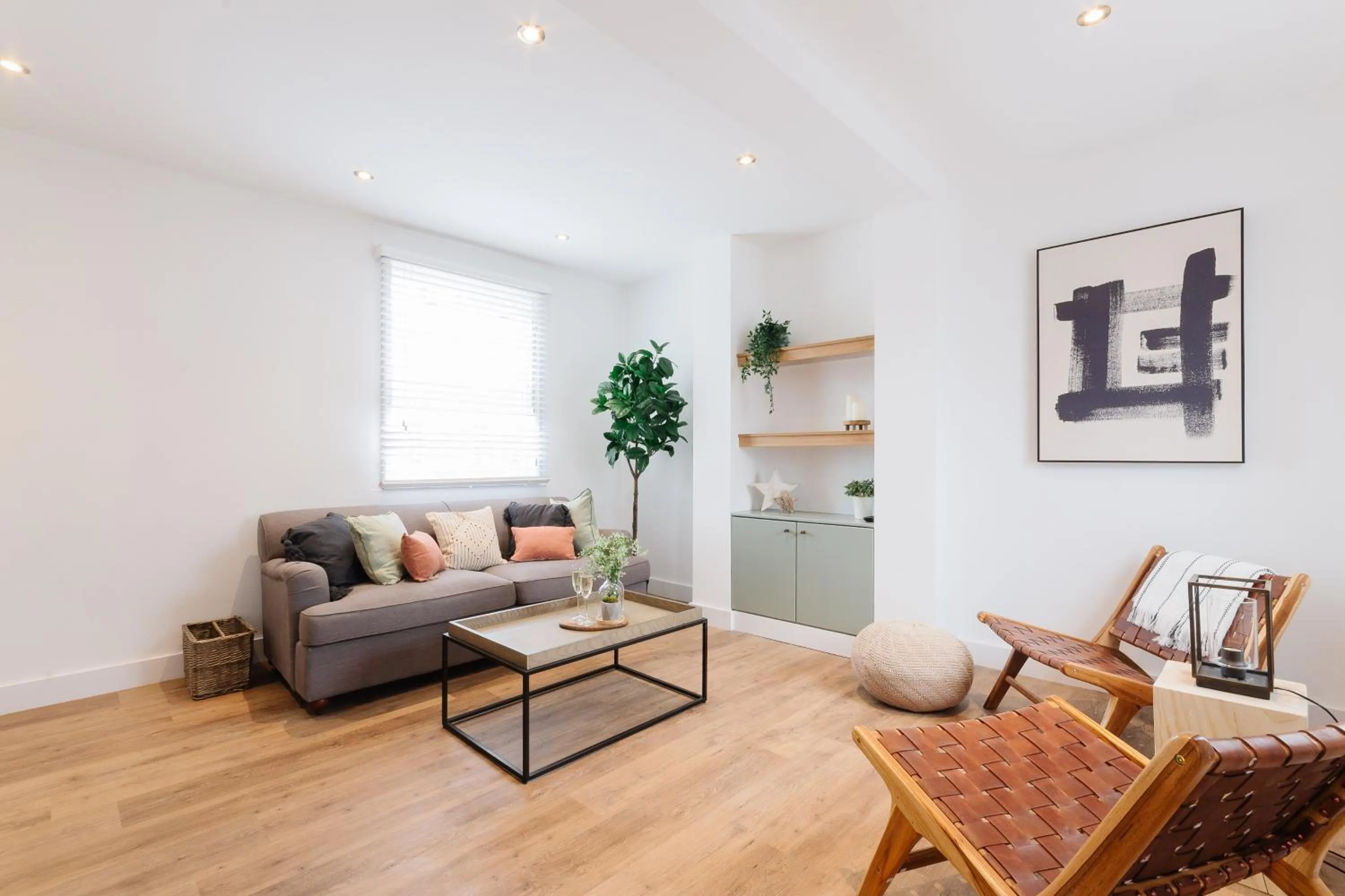 Living room in 14-16 Grosvenor Street Stylish Apartments - Chester