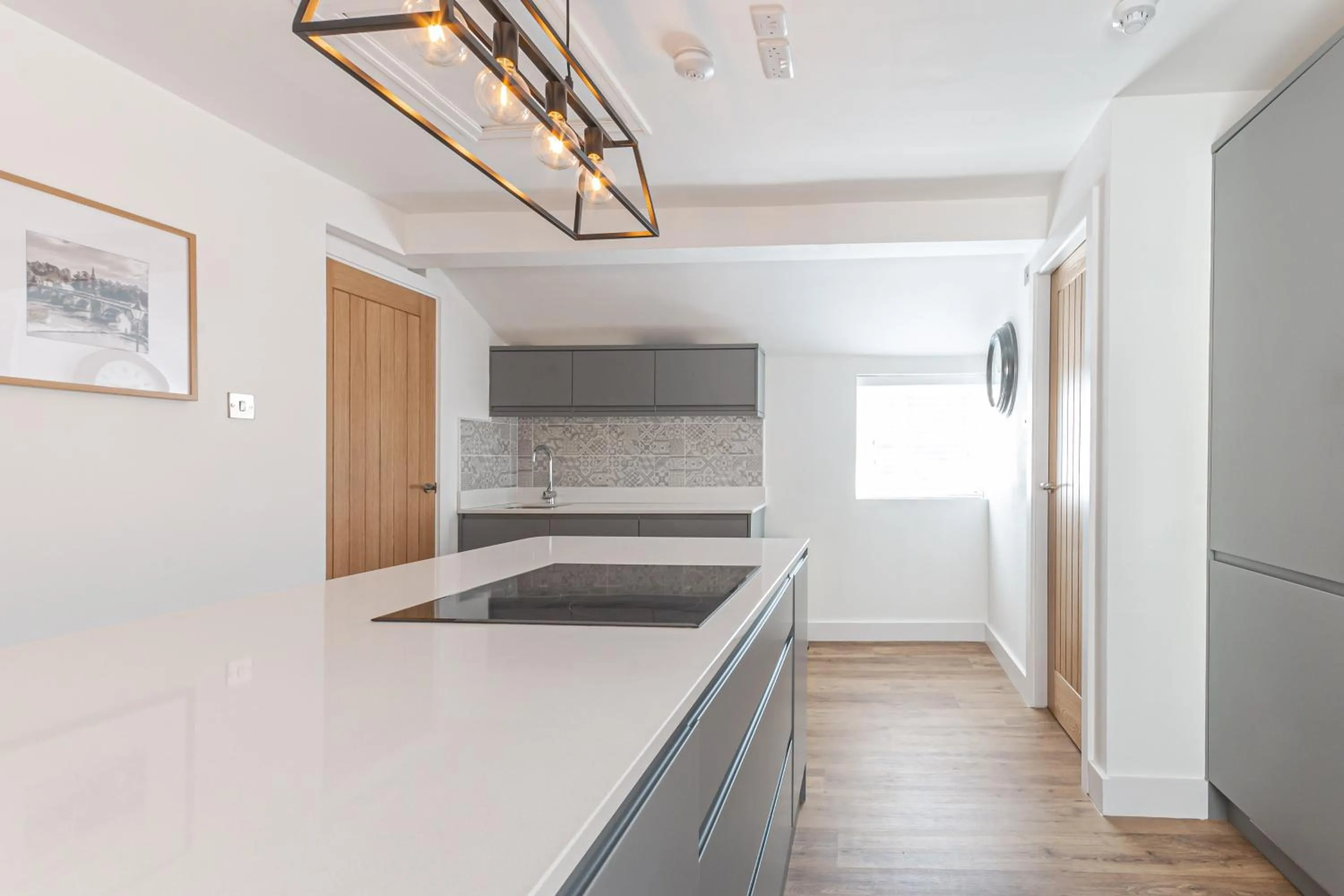 Kitchen or kitchenette in 14-16 Grosvenor Street Stylish Apartments - Chester