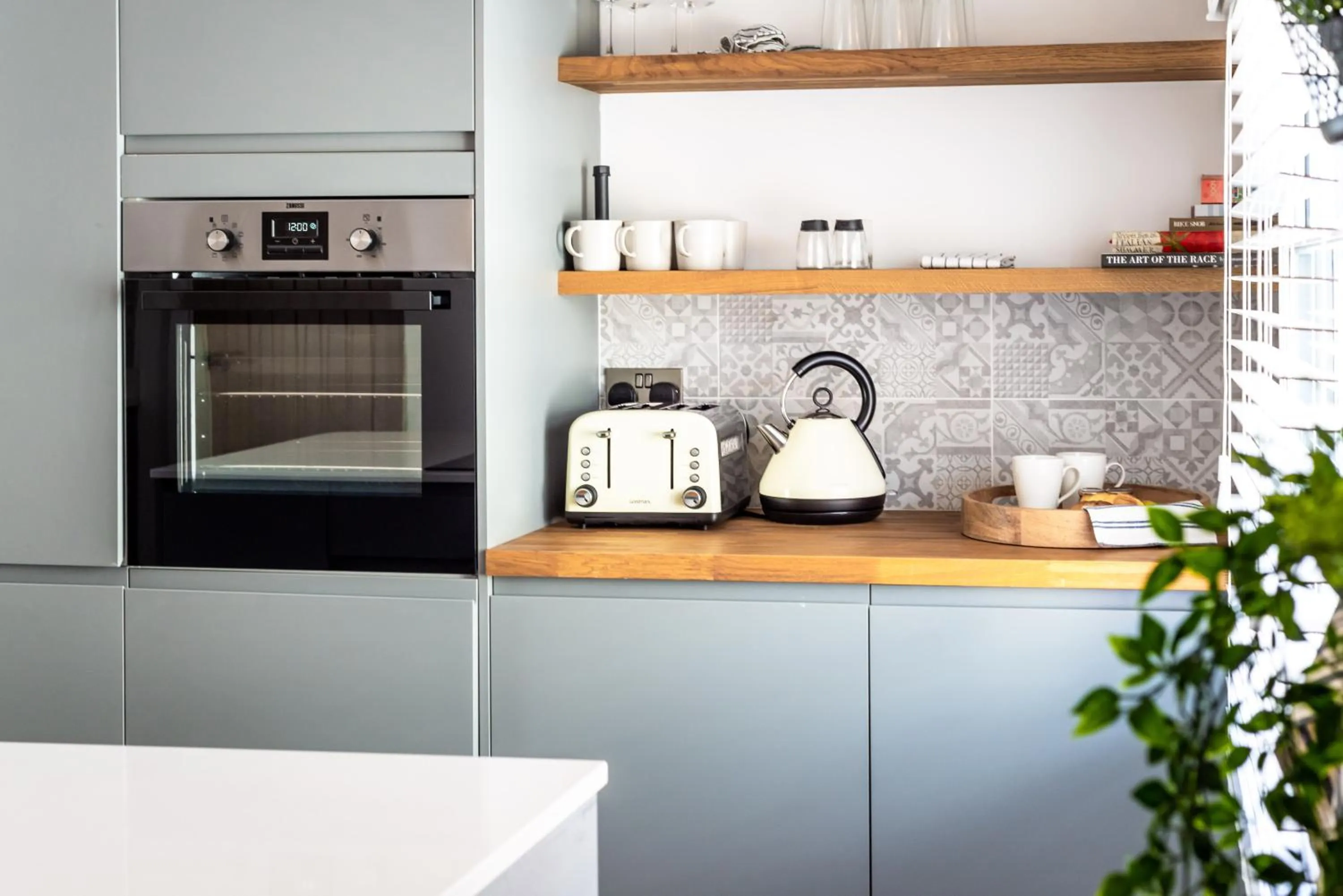 Kitchen or kitchenette in 14-16 Grosvenor Street Stylish Apartments - Chester