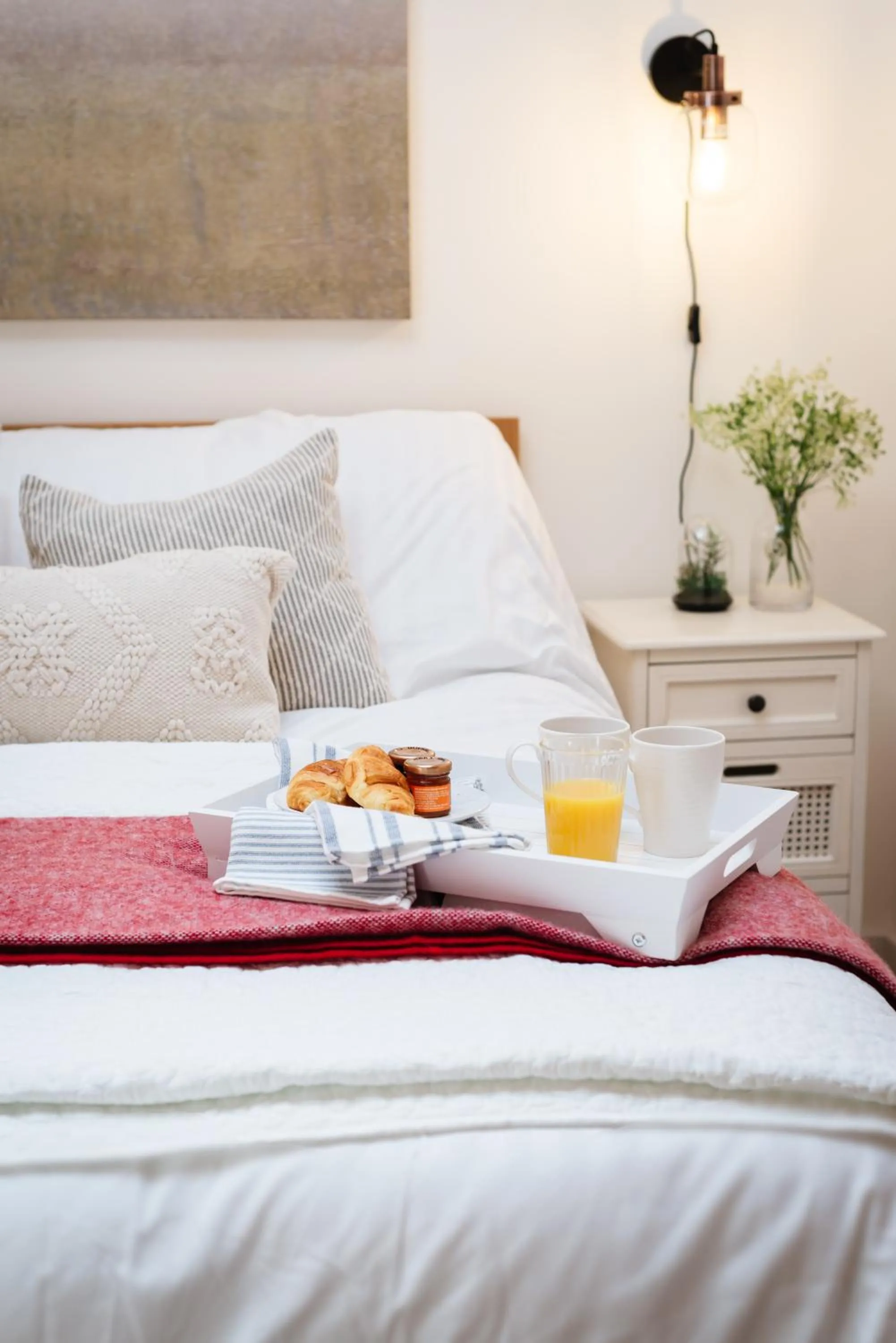 Bed in 14-16 Grosvenor Street Stylish Apartments - Chester