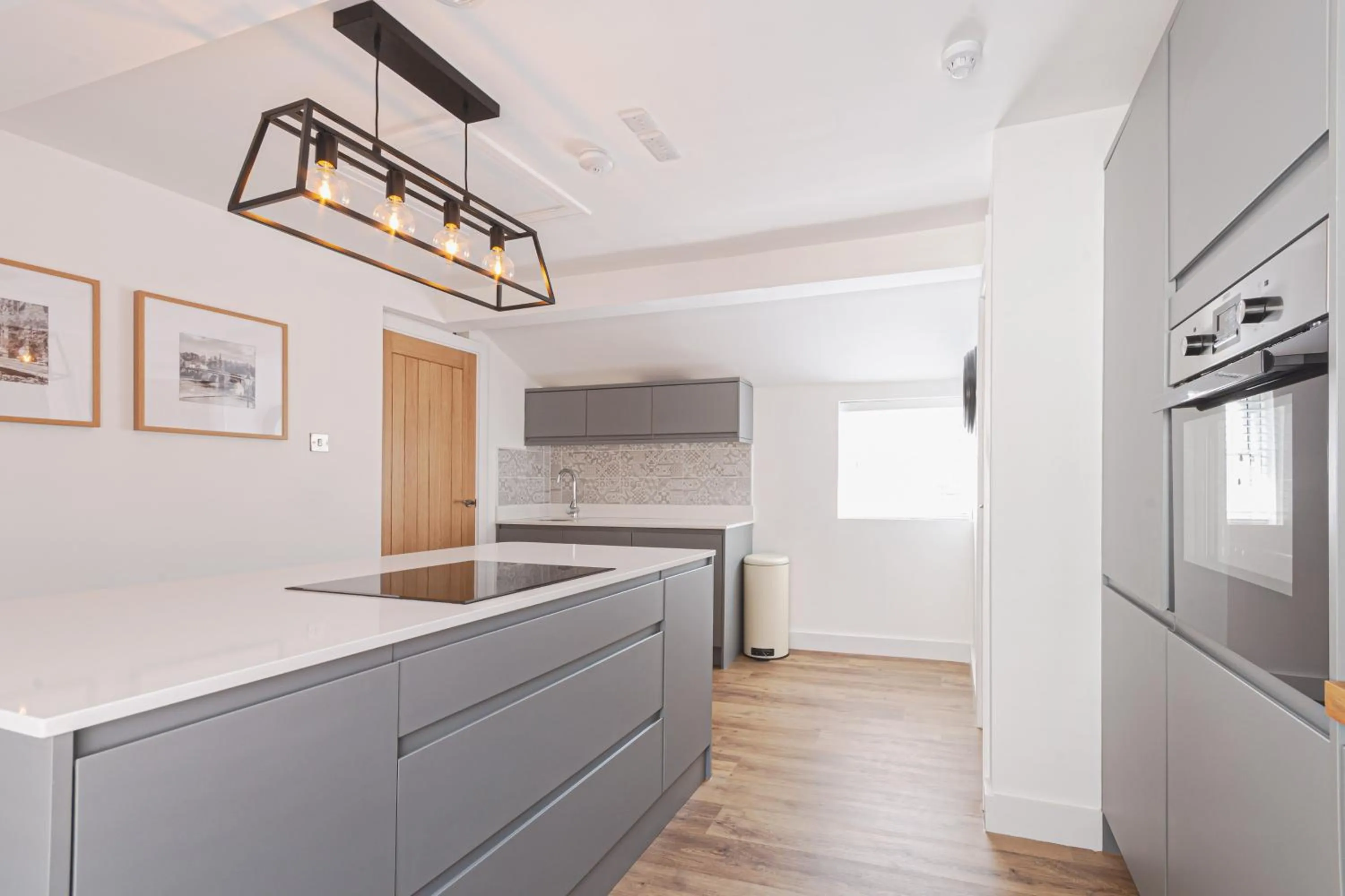 Kitchen or kitchenette in 14-16 Grosvenor Street Stylish Apartments - Chester