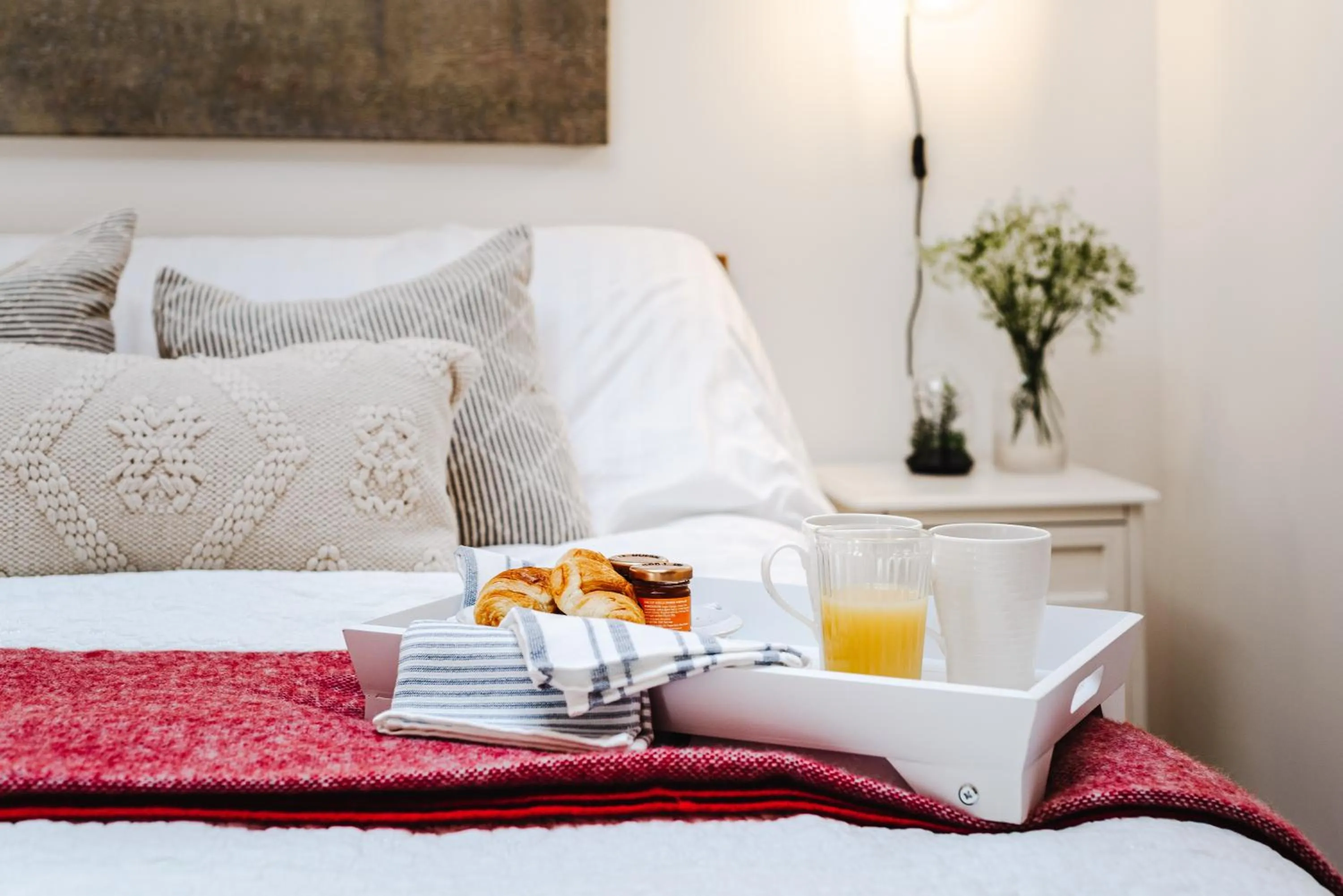 Bed in 14-16 Grosvenor Street Stylish Apartments - Chester