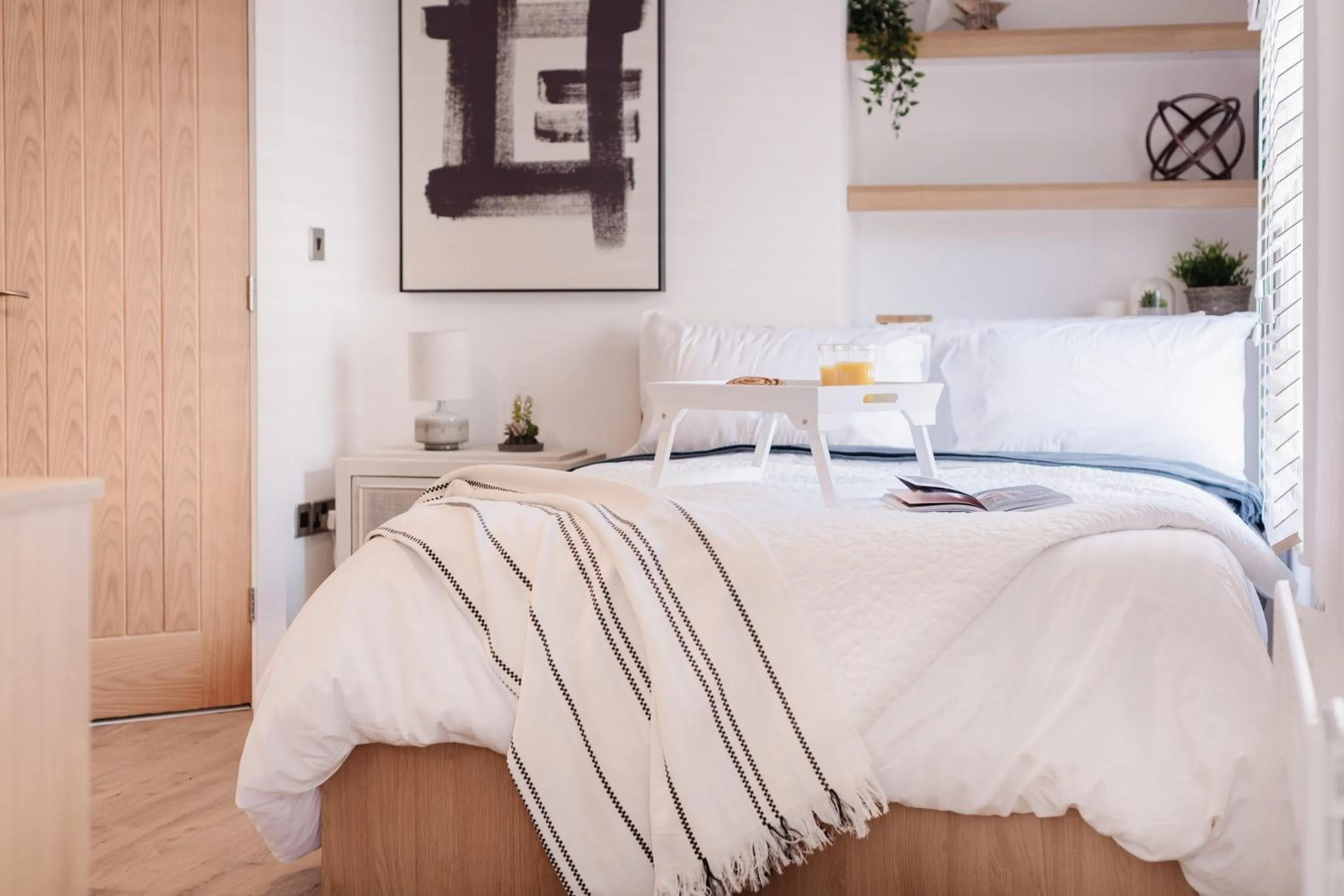 Bed in 14-16 Grosvenor Street Stylish Apartments - Chester