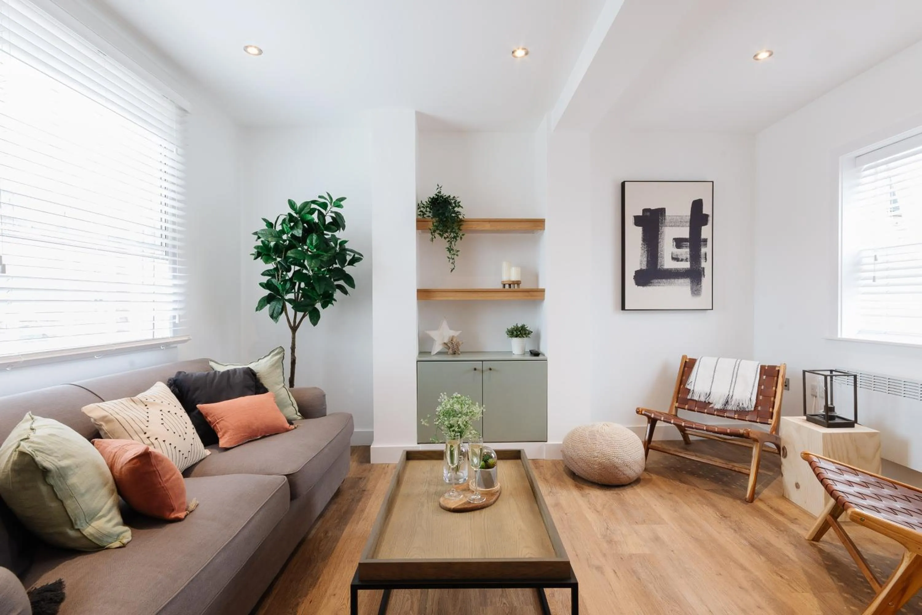 Living room in 14-16 Grosvenor Street Stylish Apartments - Chester