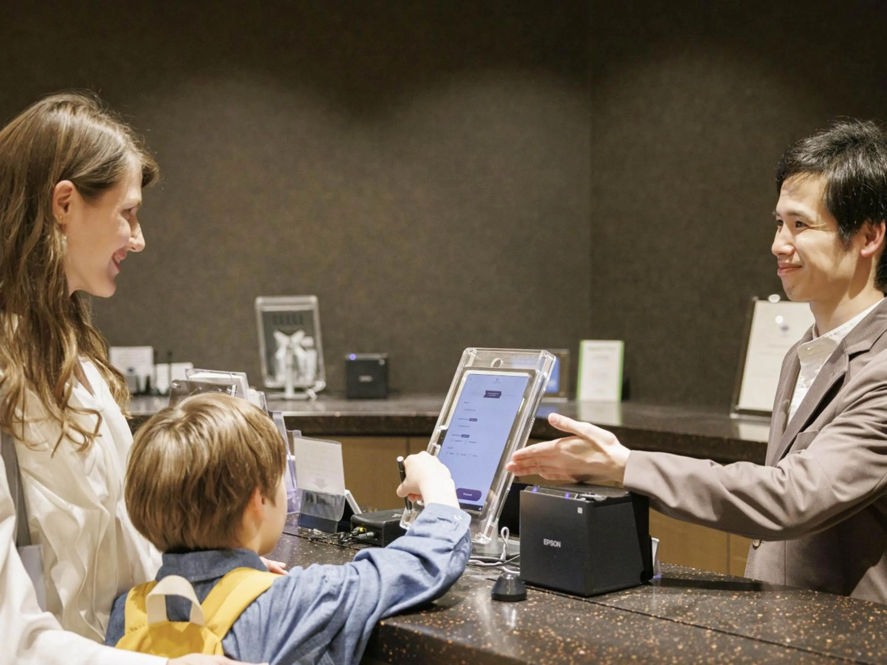 Lobby or reception in ORIENTAL HOTEL UNIVERSAL CITY