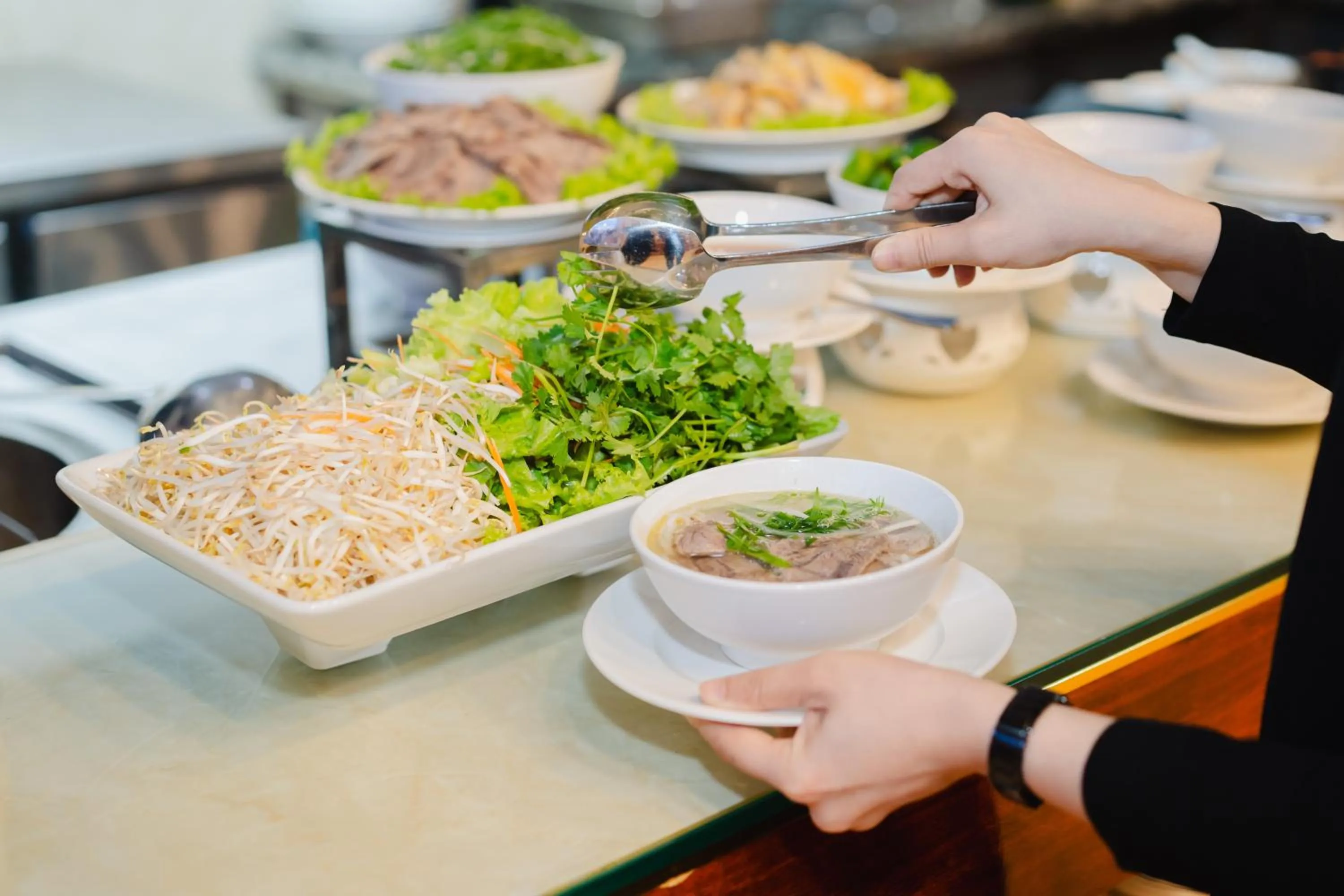 Breakfast in GRAND VIEW PALACE HA LONG HOTEL