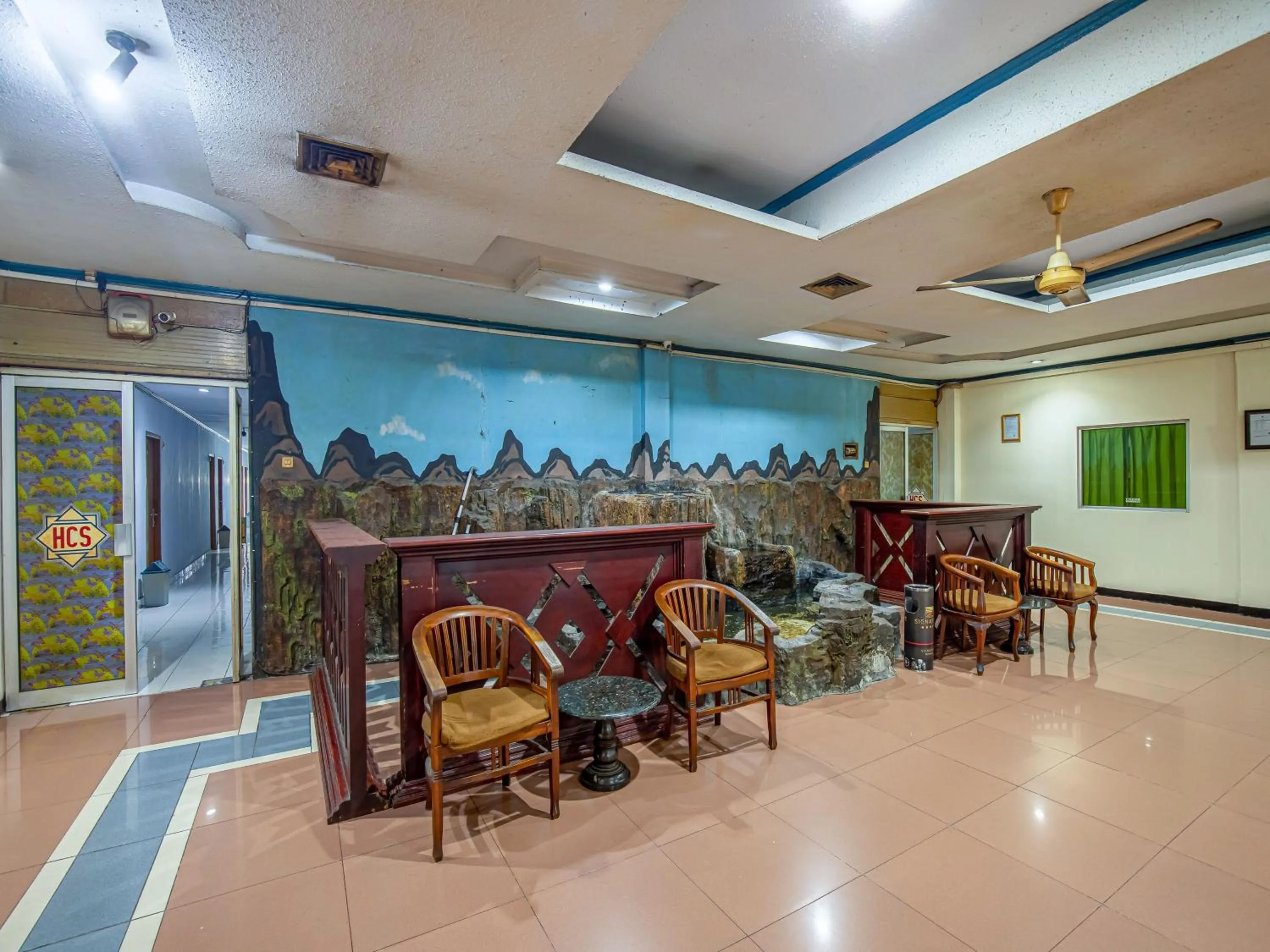 Lobby or reception in Hotel Cempaka Sari