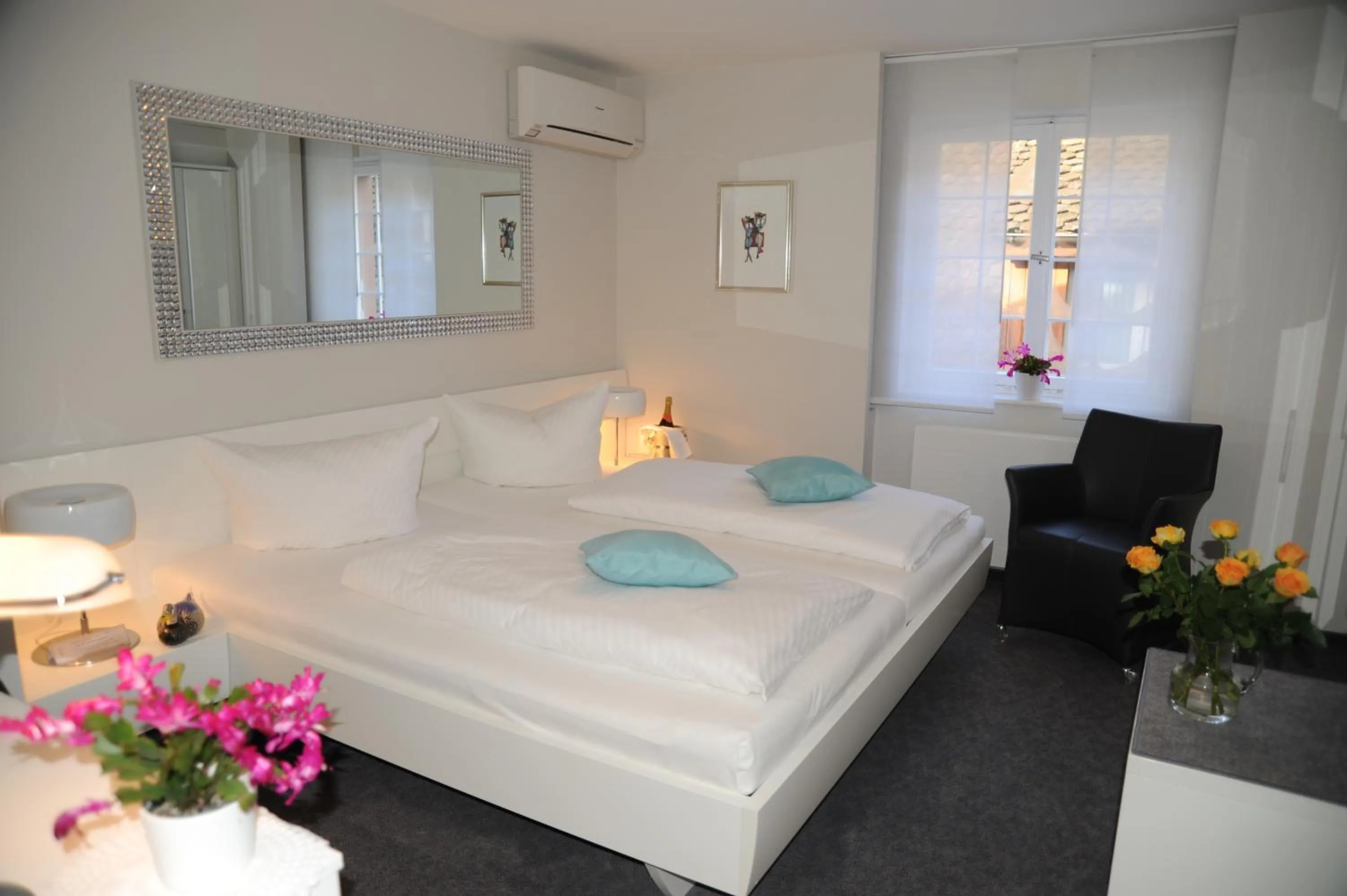 Photo of the whole room, Bed in Hotel Adler - Weil am Rhein