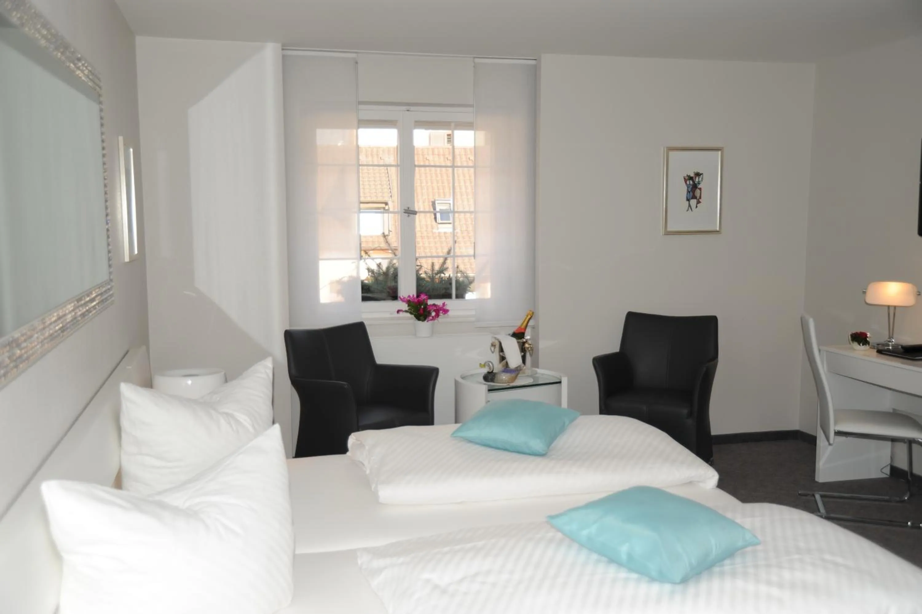 Photo of the whole room, Bed in Hotel Adler - Weil am Rhein