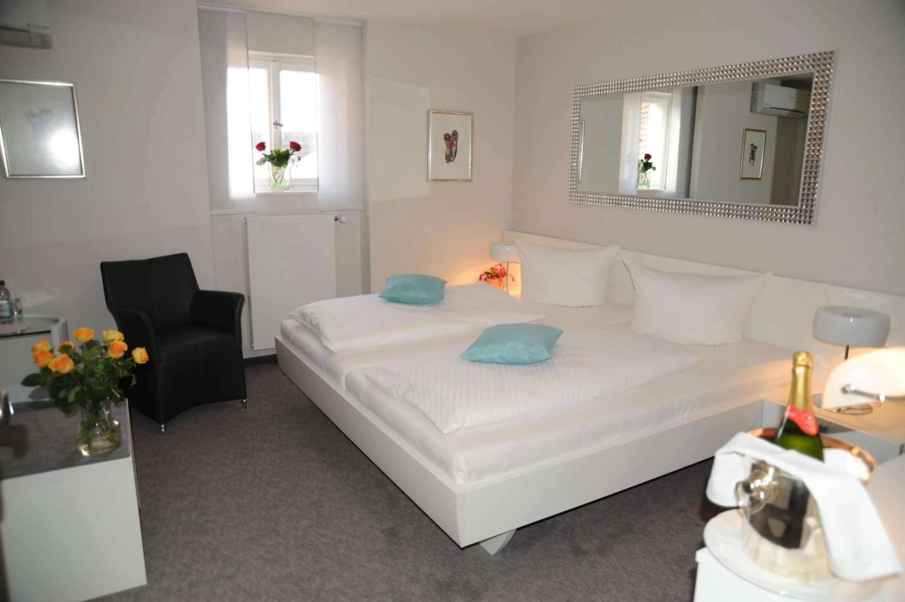 Photo of the whole room, Bed in Hotel Adler - Weil am Rhein