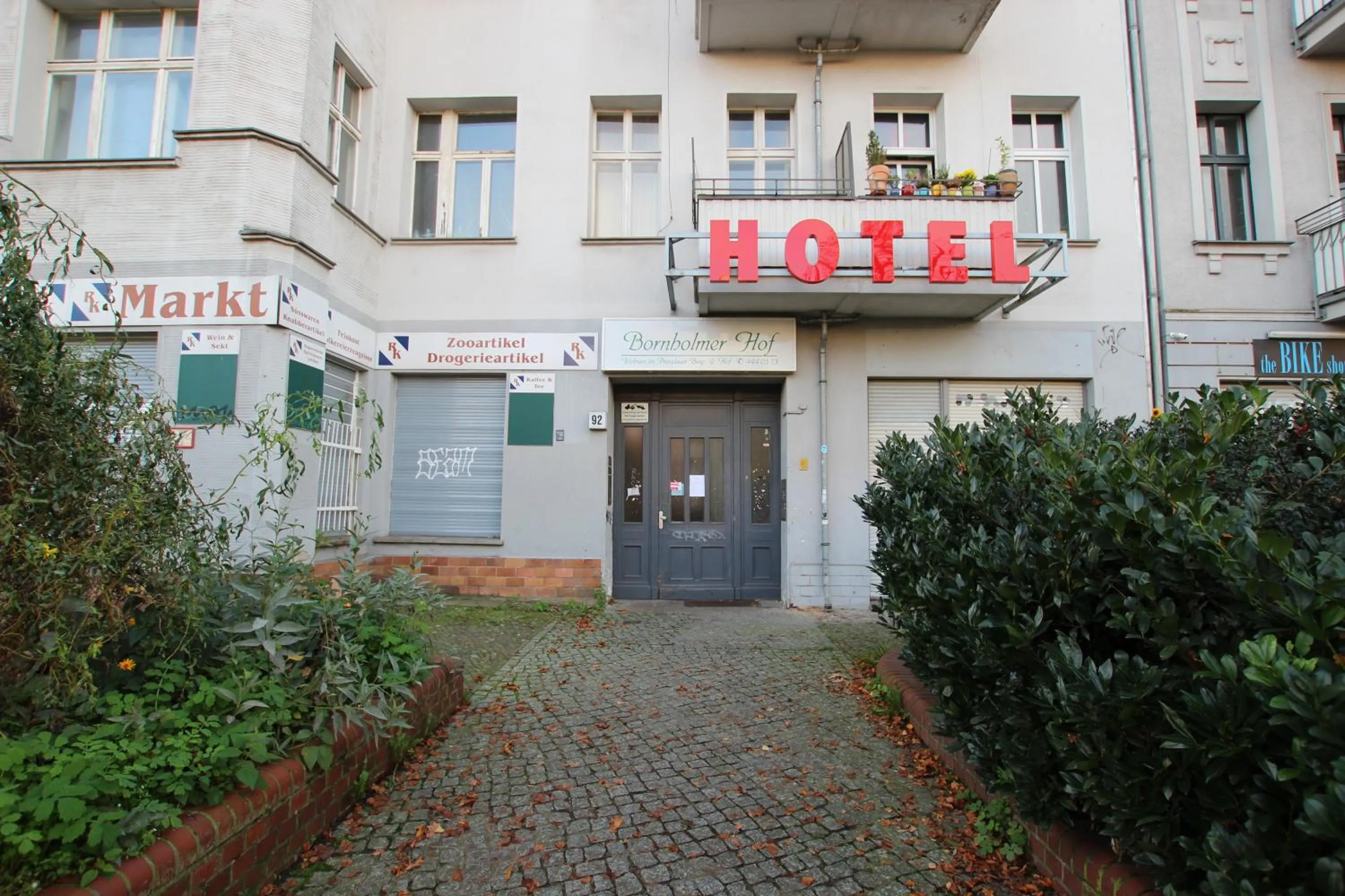 Property building in Bornholmer Hof im Prenzlauer Berg