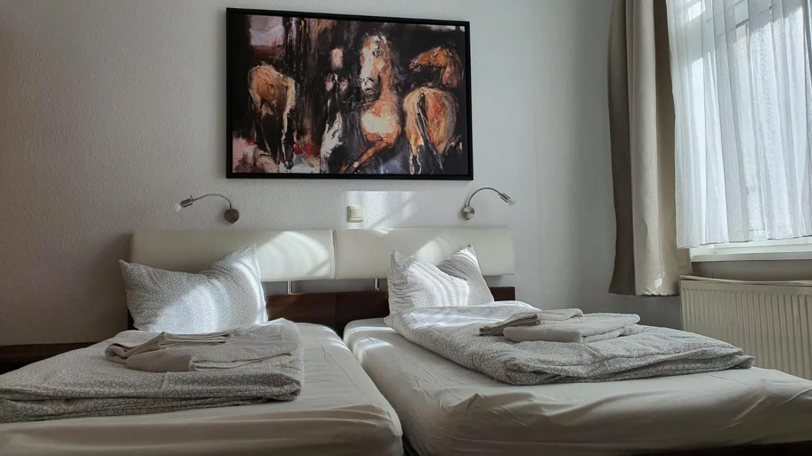 Bed in Bornholmer Hof im Prenzlauer Berg