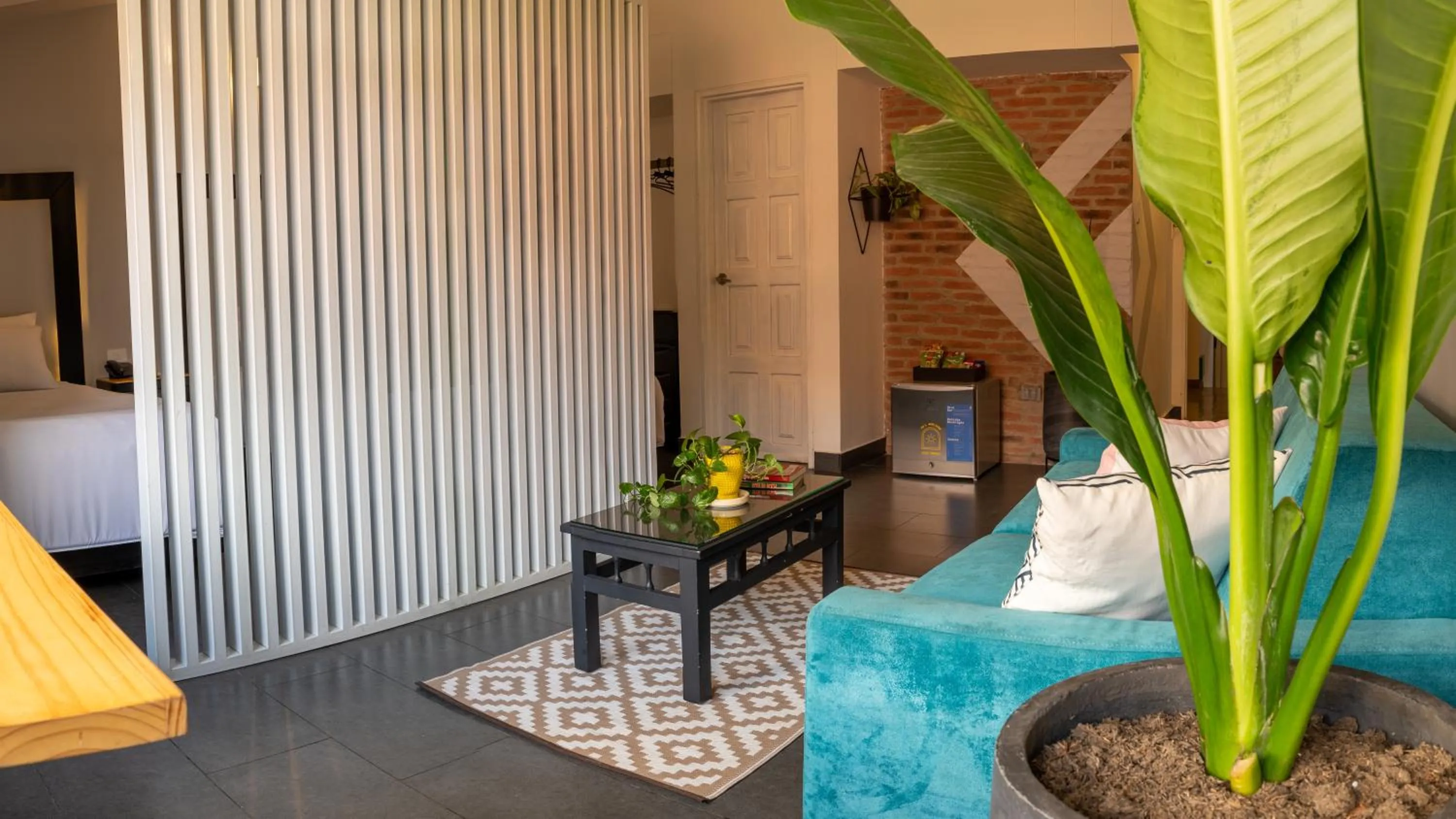 Living room in Hotel El Peñon by Bithotels