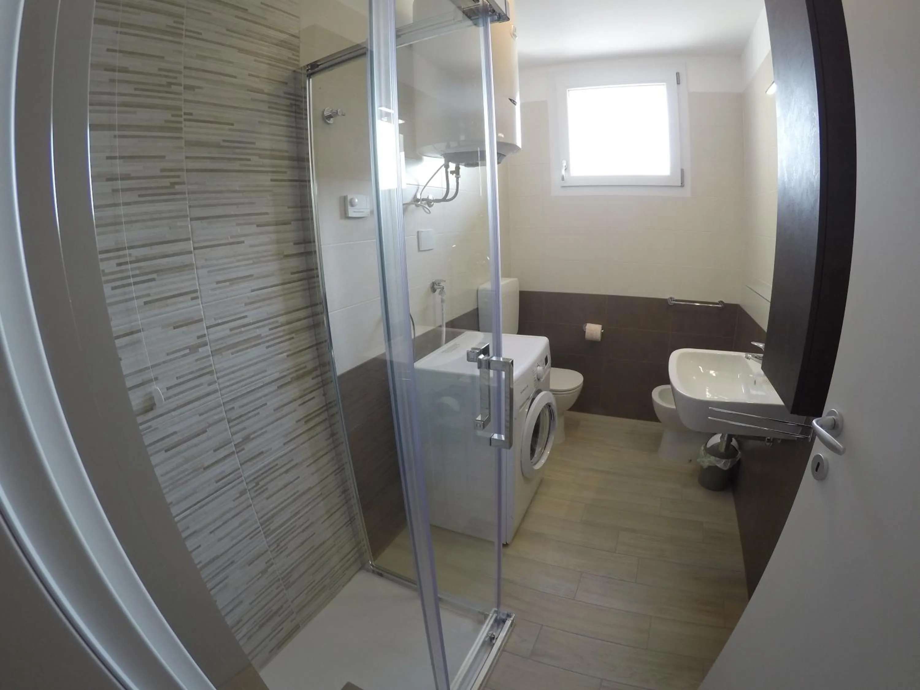 Shower in RESIDENCE CAORLE TRILOCALE CON PISCINA - Agenzia Cocal