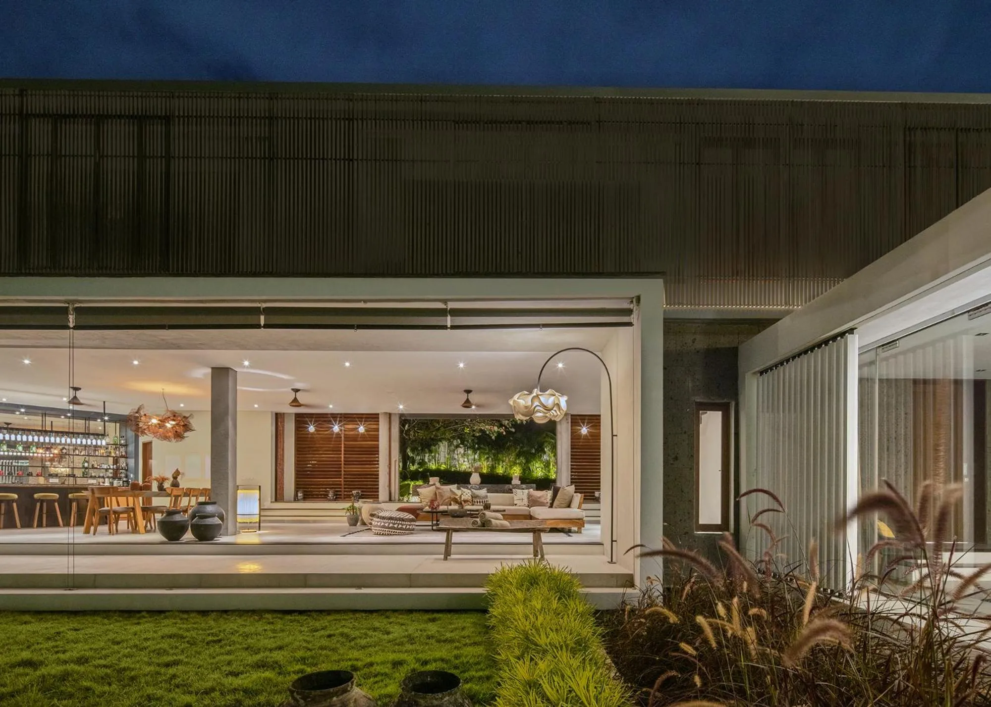 Patio in La Maison d'Ulysse - Luxury 4-Bedroom Villa with Pool in Canggu