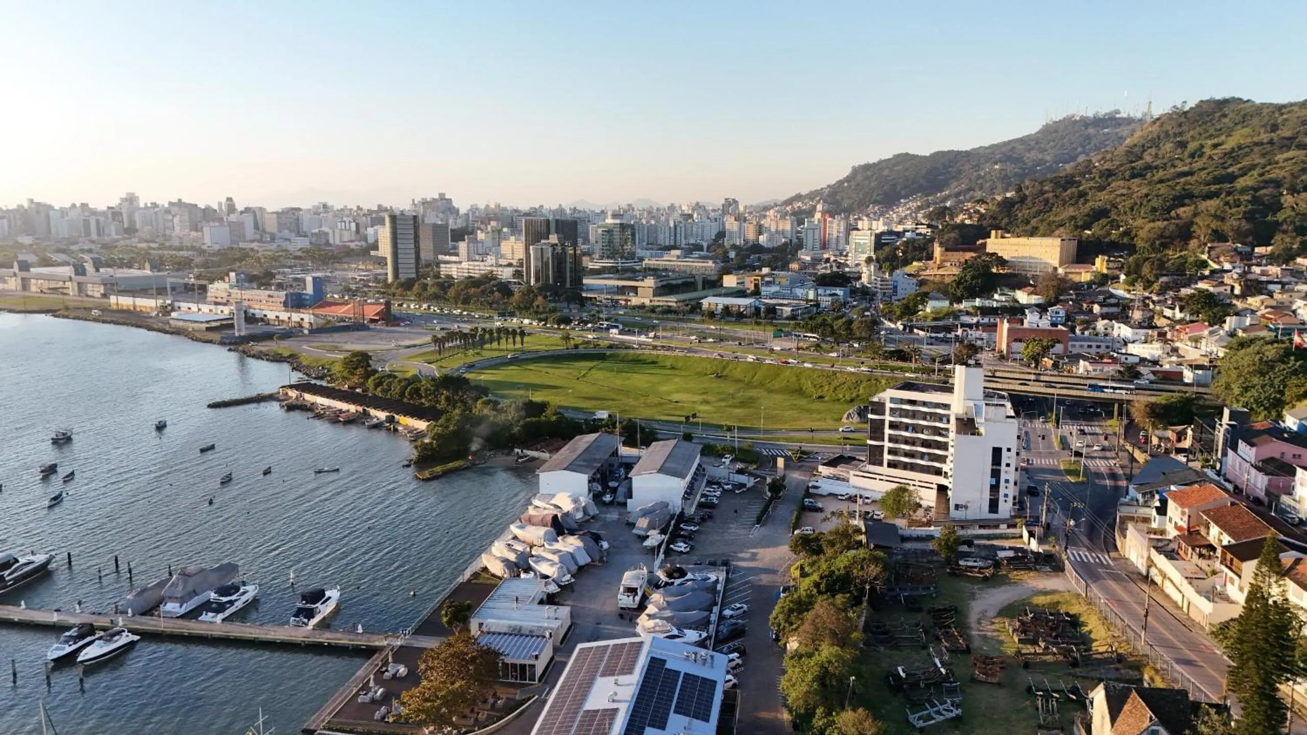 Bird's eye view in Iate Hotel Centro Florianópolis