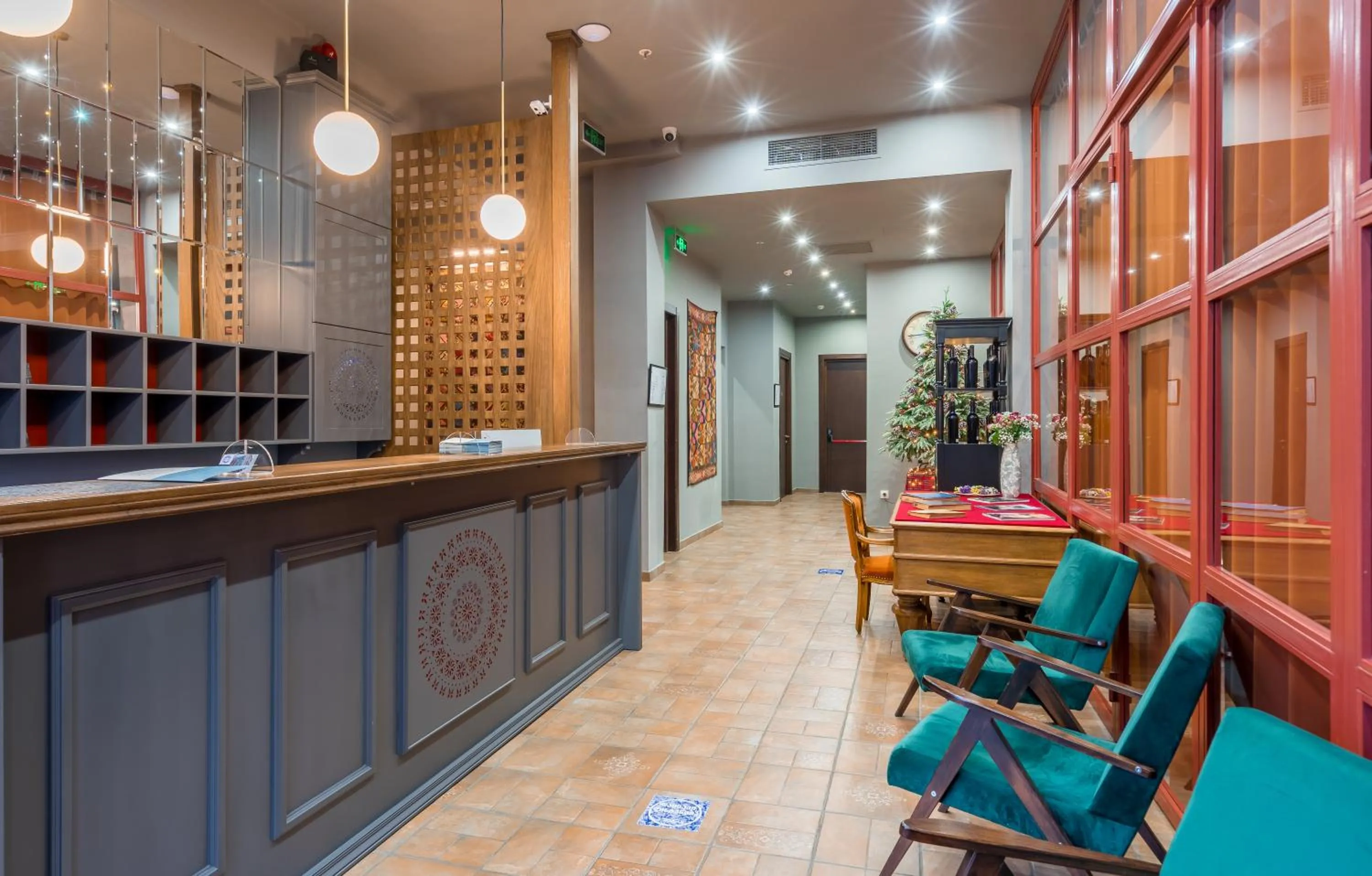 Seating area in Matiane Boutique Hotel