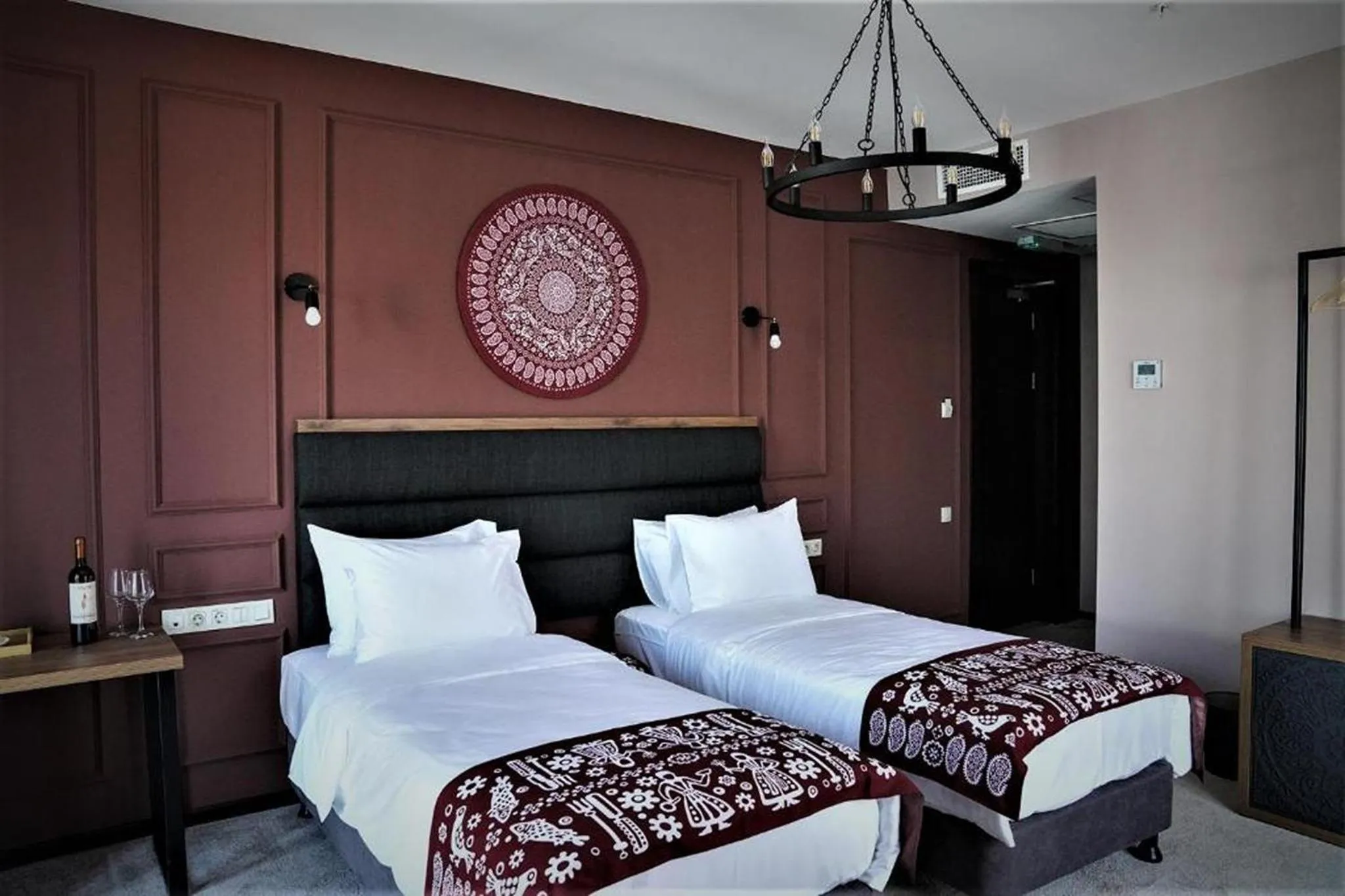 Bed in Matiane Boutique Hotel