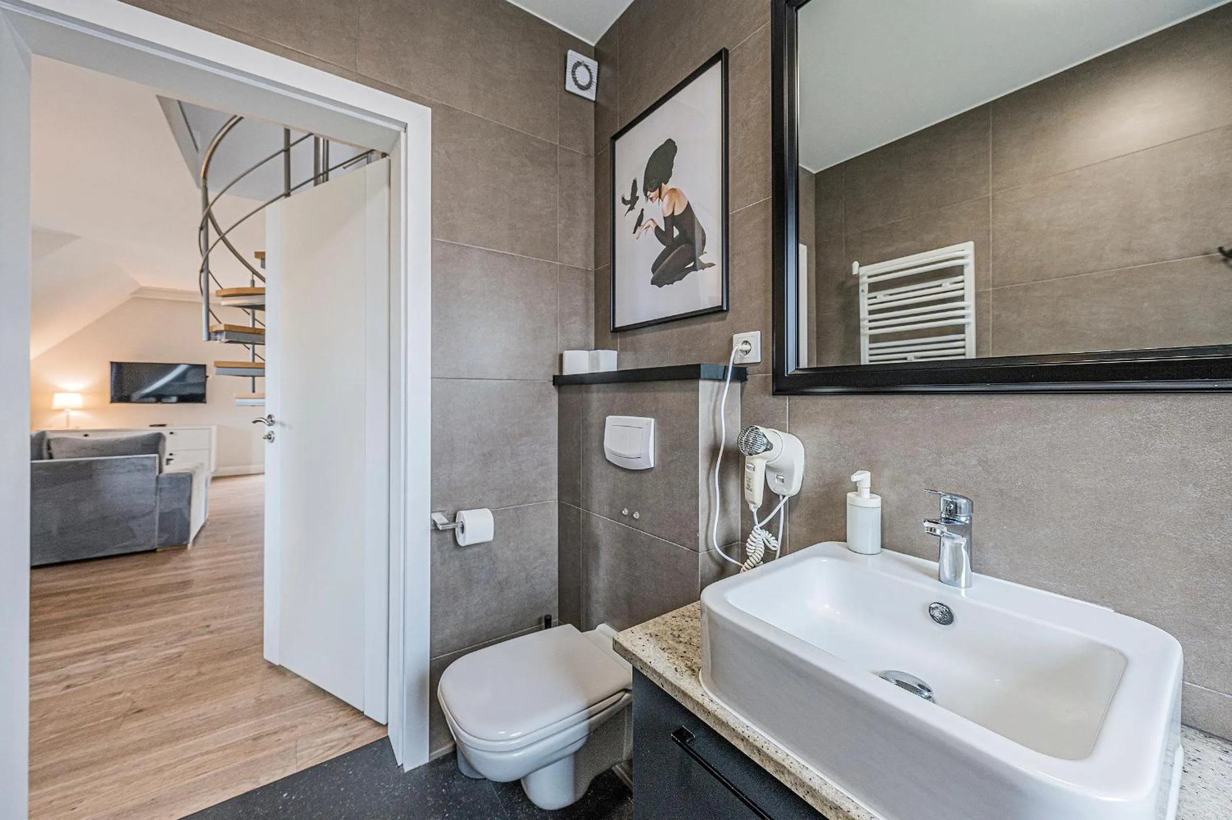 Toilet in Apartamenty Martini