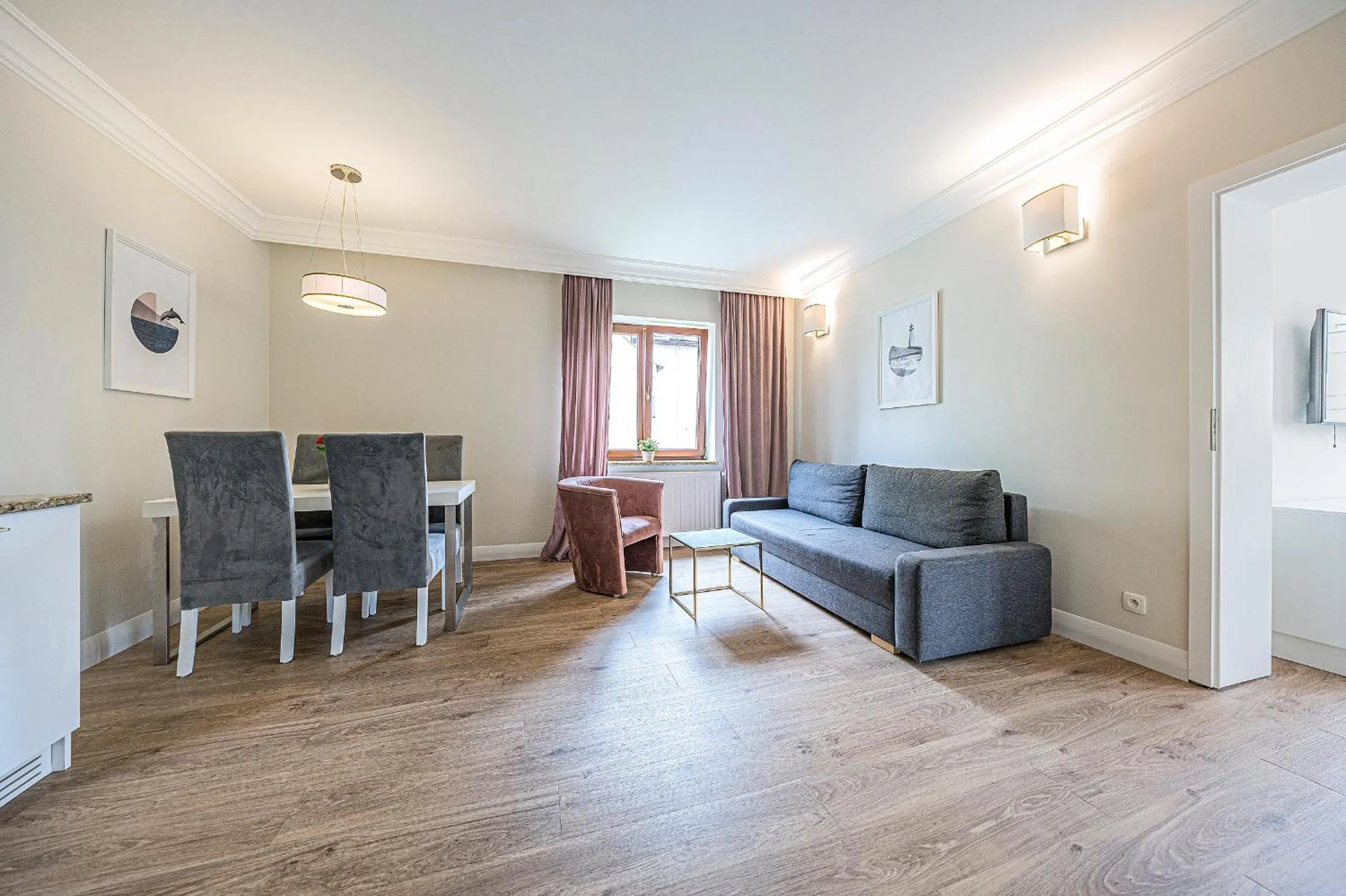 TV and multimedia in Apartamenty Martini