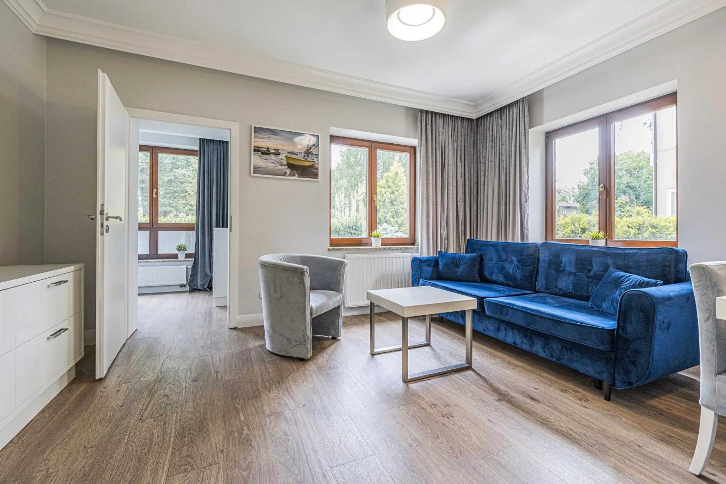 Seating area in Apartamenty Martini