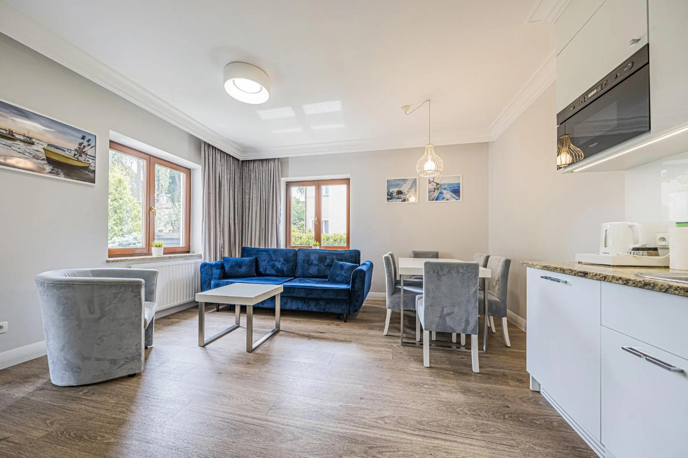 Seating area in Apartamenty Martini