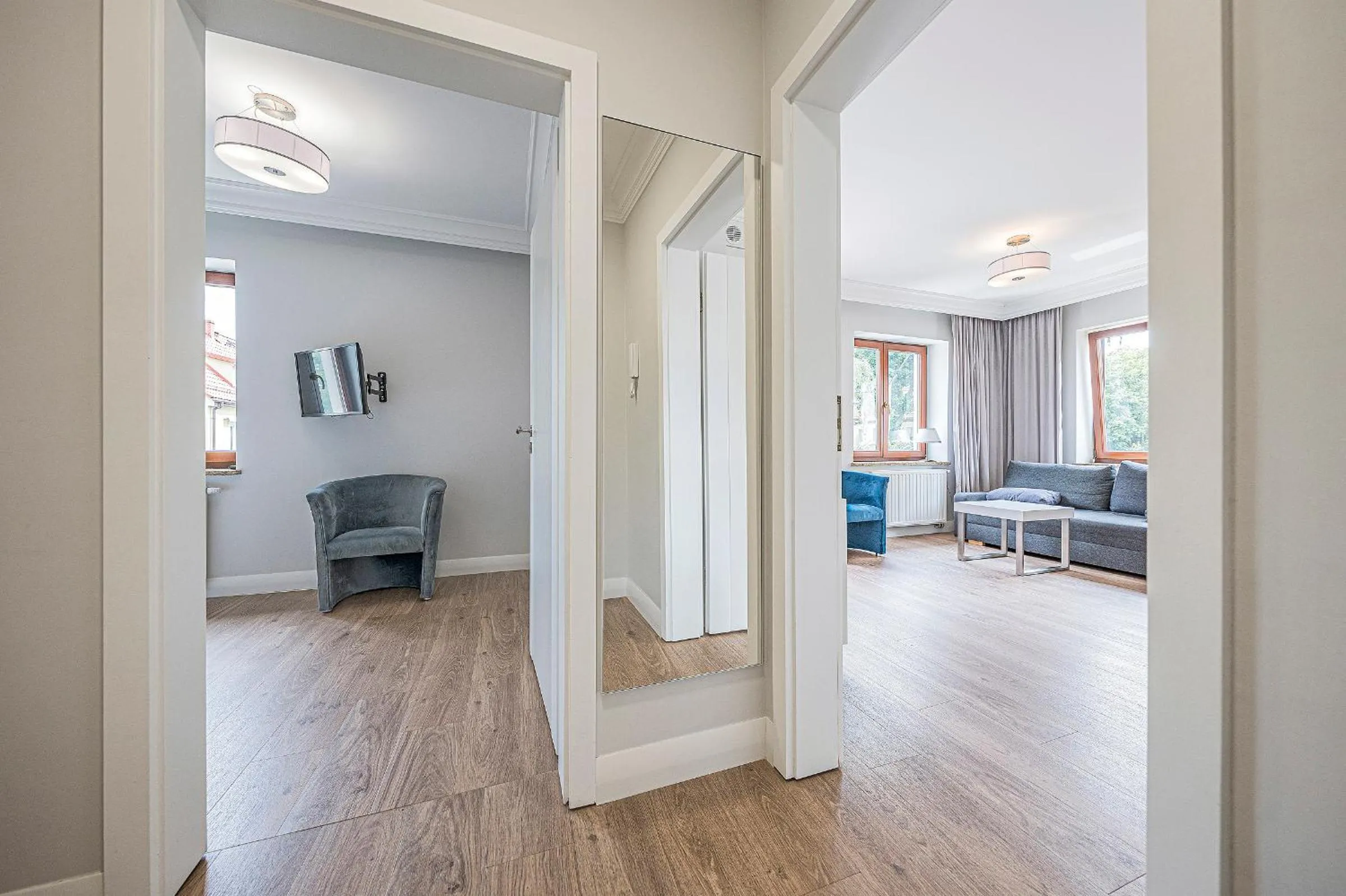 Quiet street view in Apartamenty Martini