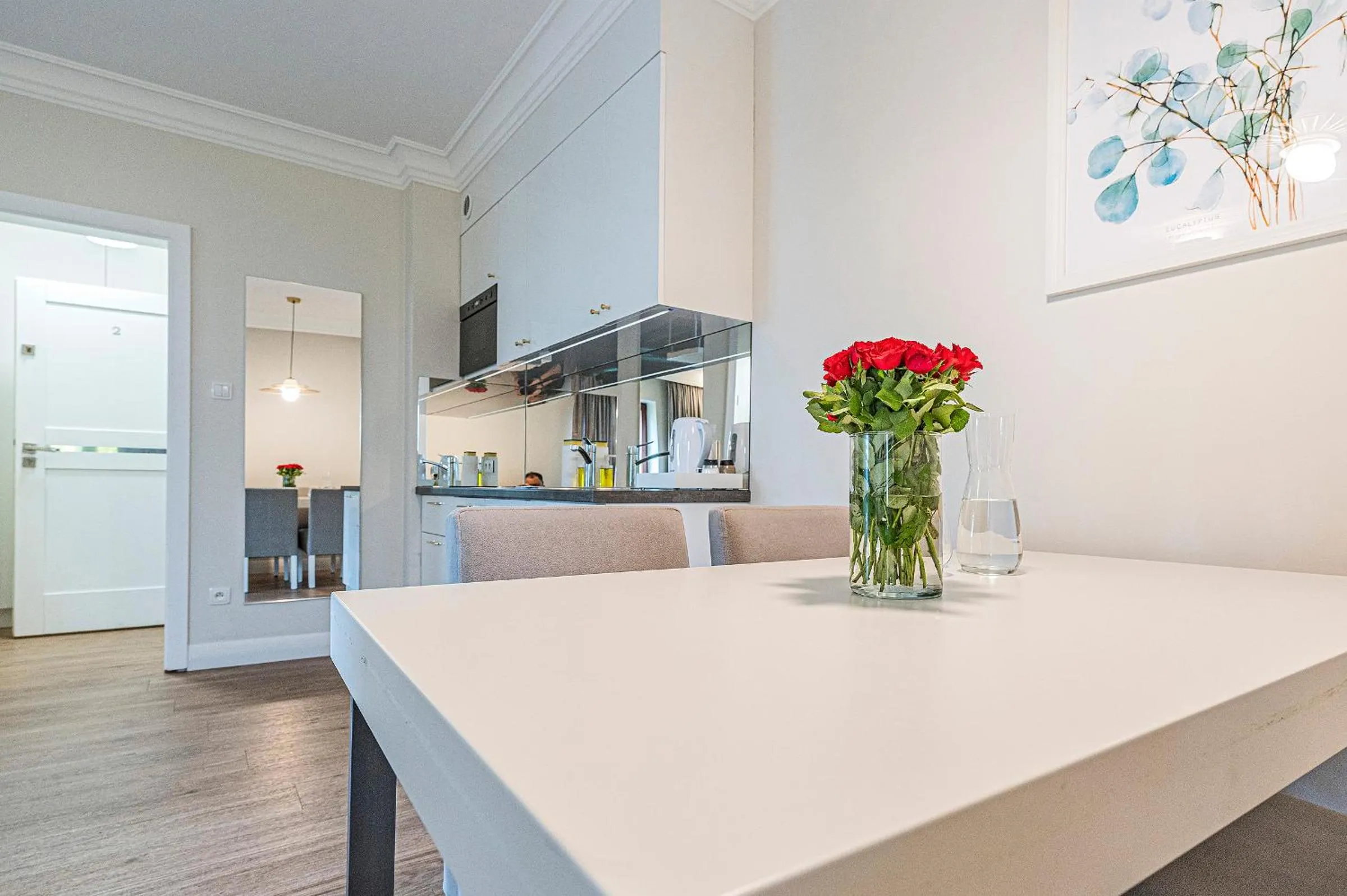 Kitchen or kitchenette in Apartamenty Martini