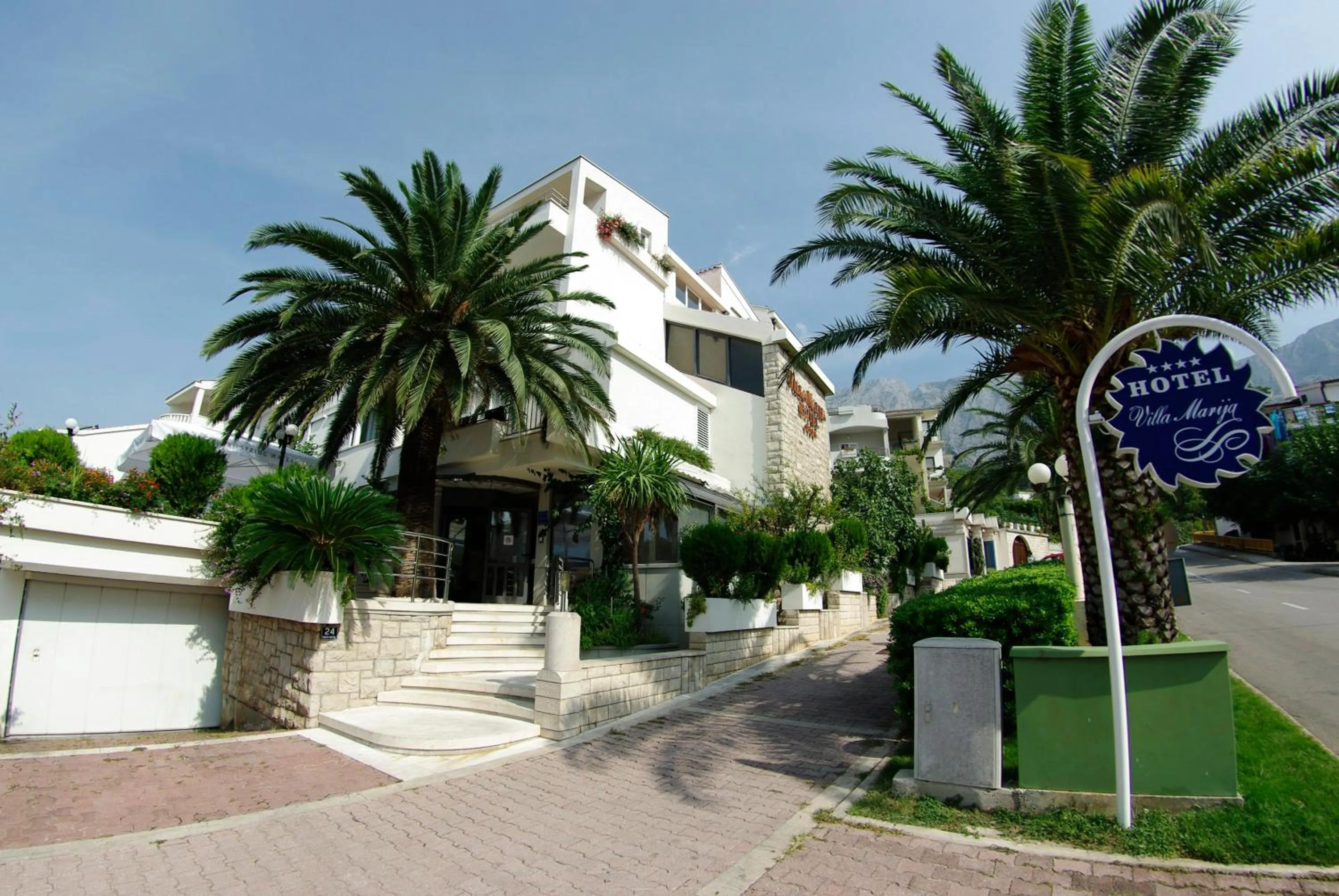 Property building in Hotel Villa Marija