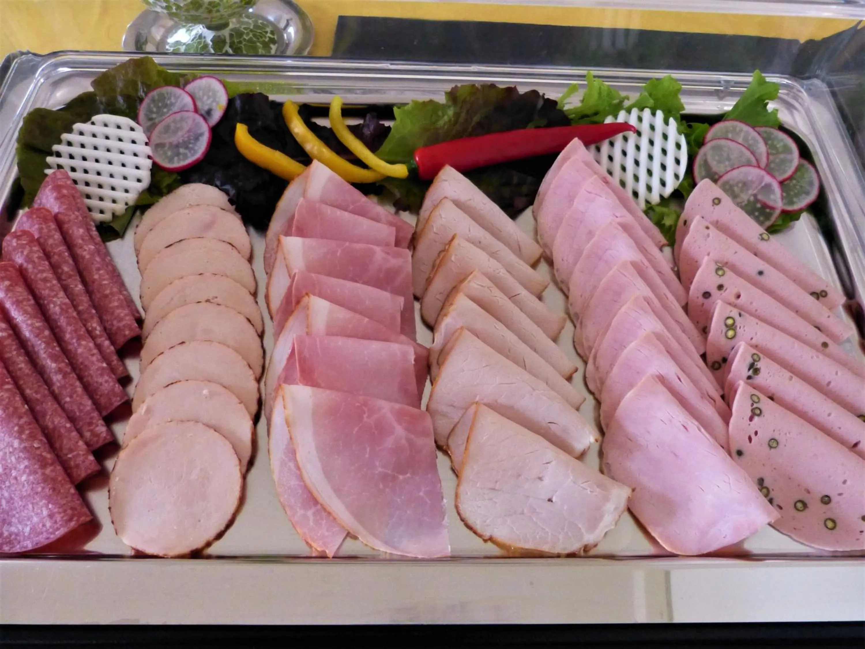 Buffet breakfast in Hotel Am Kurpark