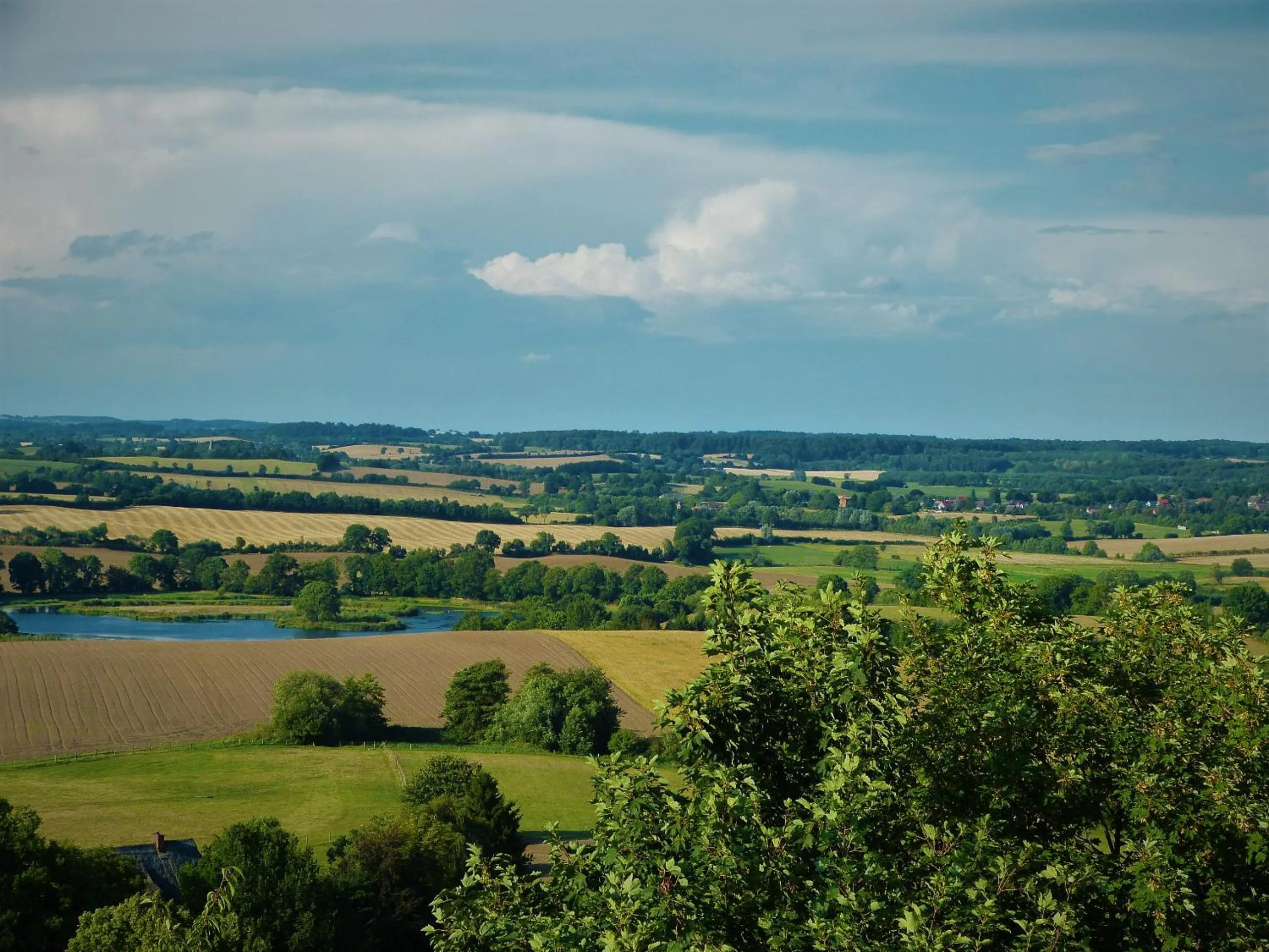 Natural landscape in Hotel Am Kurpark