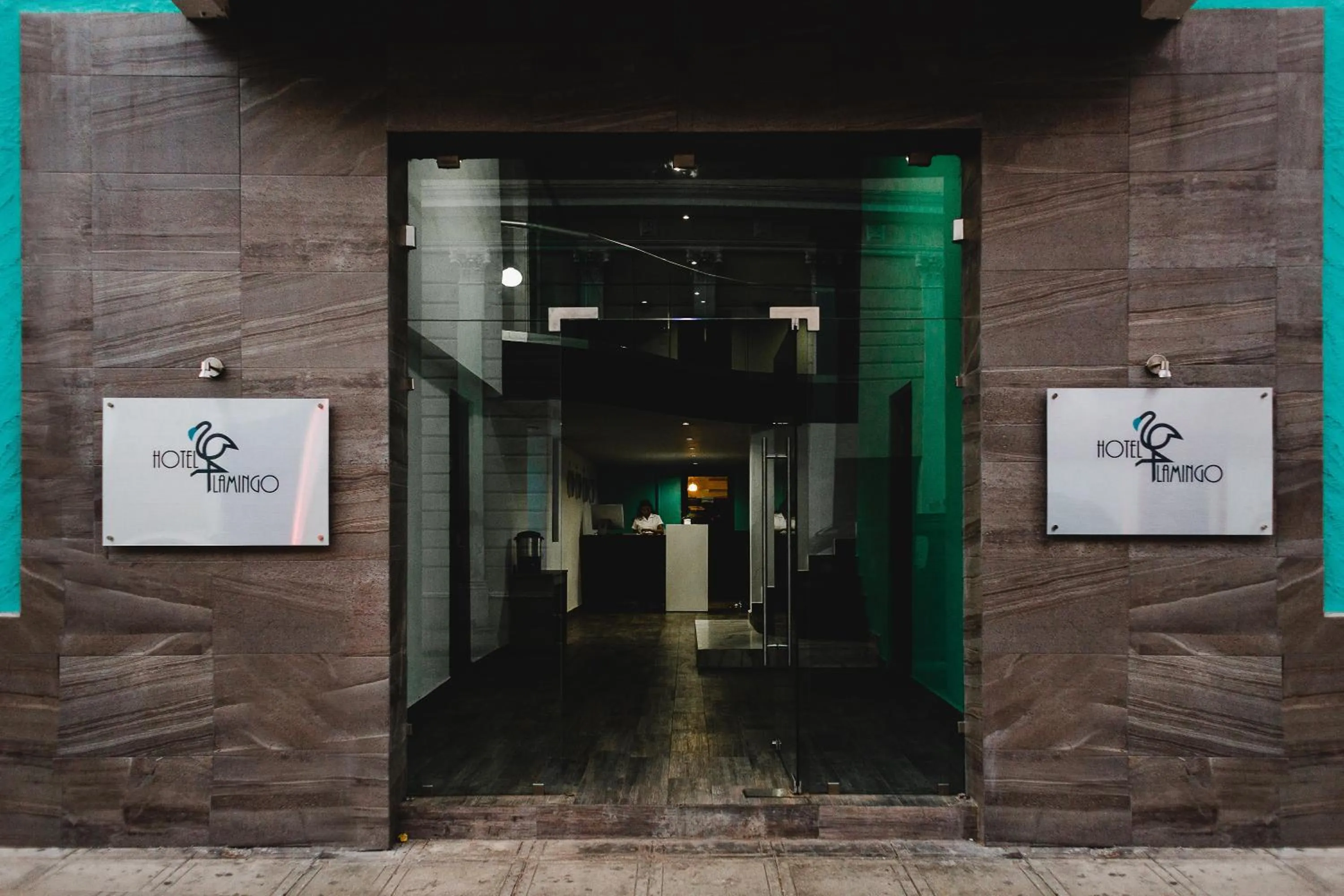 Lobby or reception in Hotel Flamingo Merida