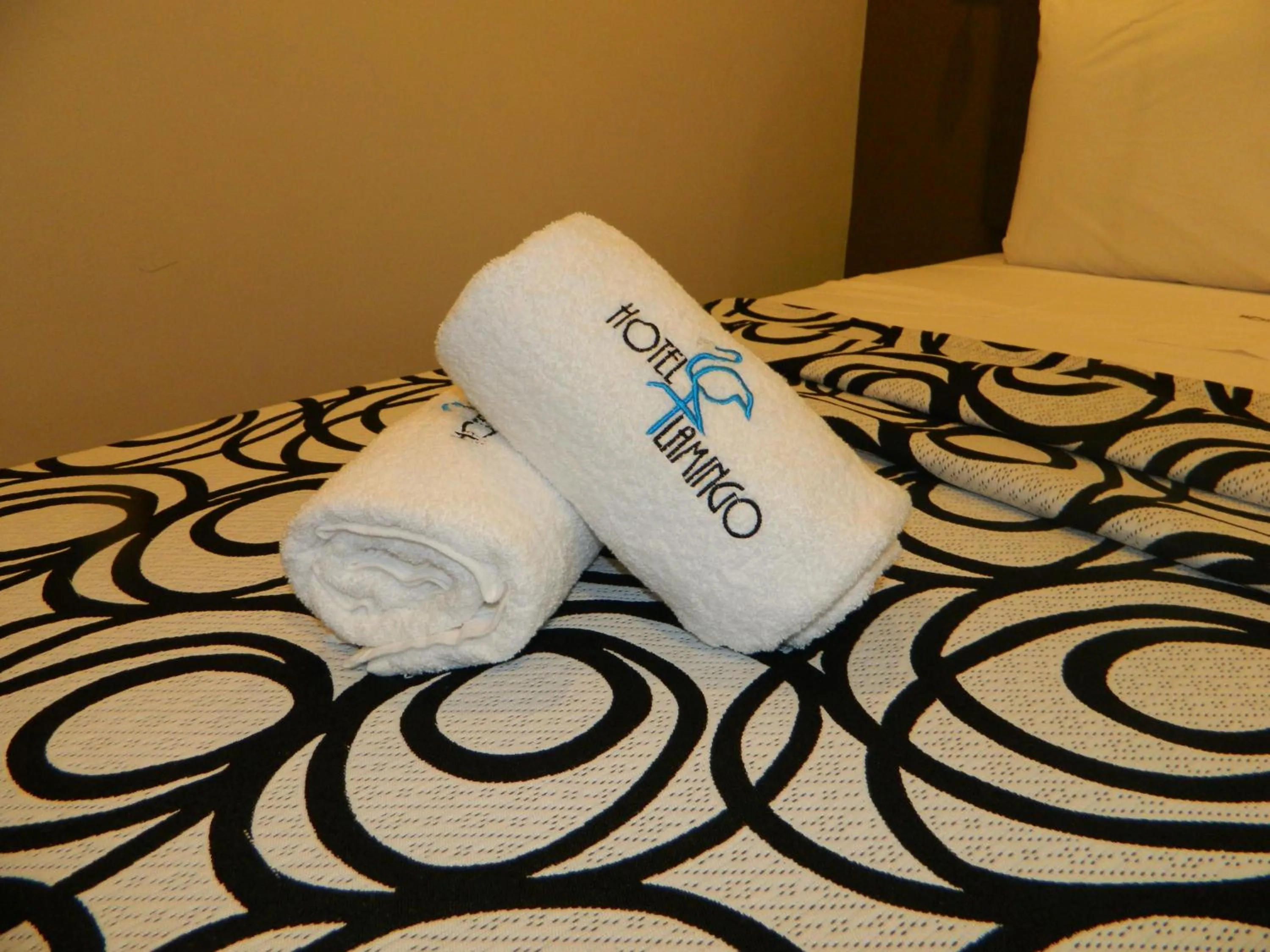 Bed in Hotel Flamingo Merida