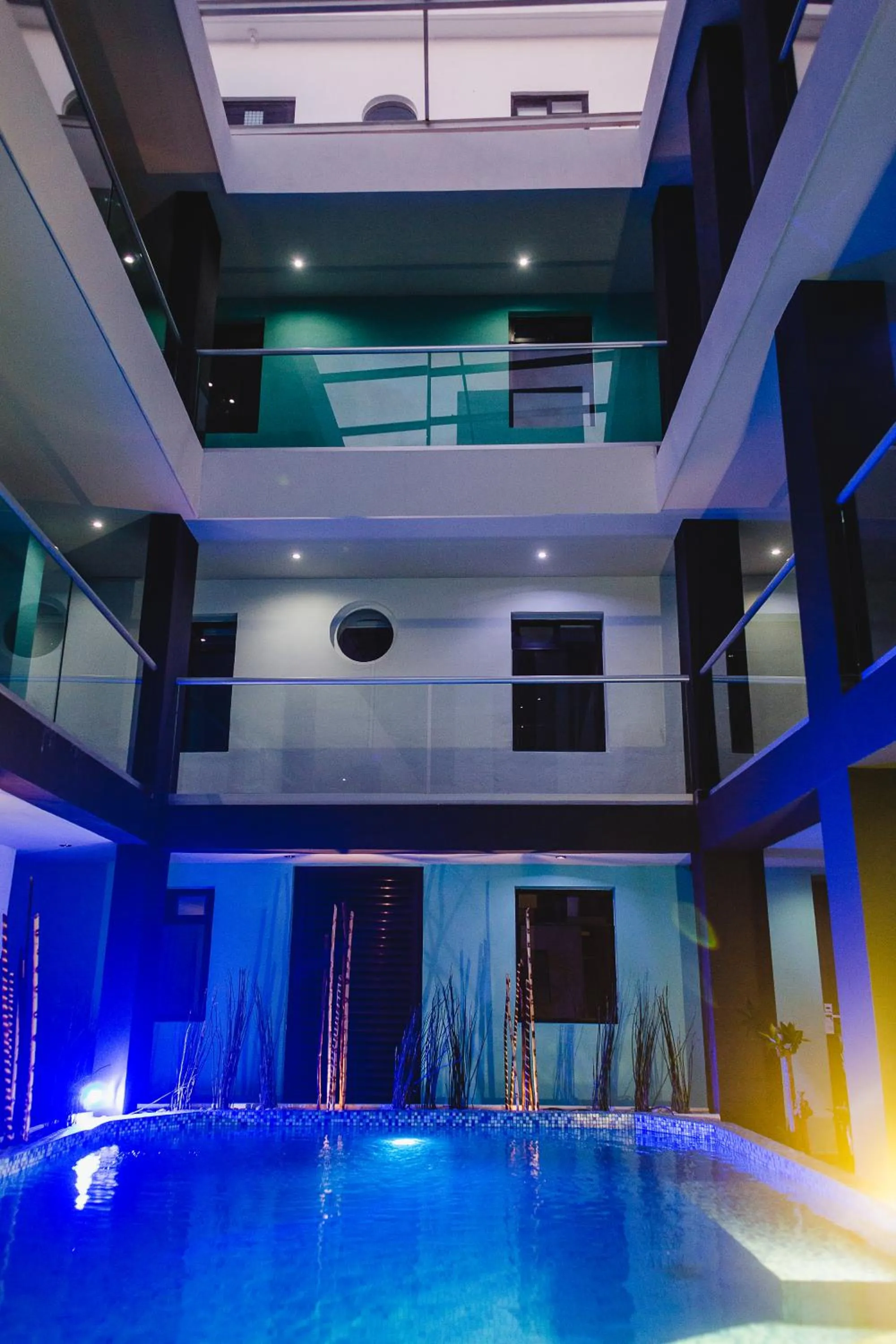 Swimming pool in Hotel Flamingo Merida