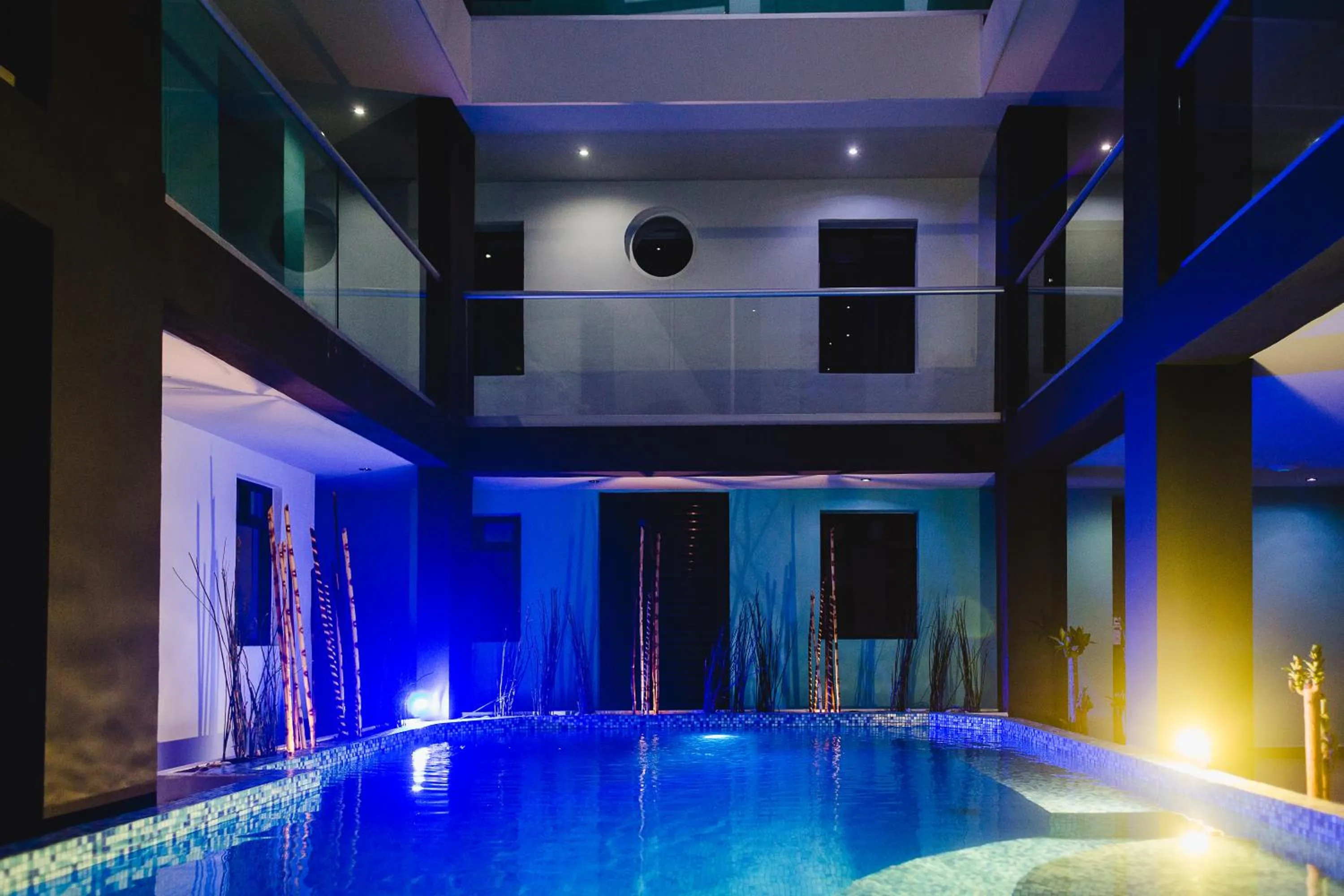 Swimming pool in Hotel Flamingo Merida