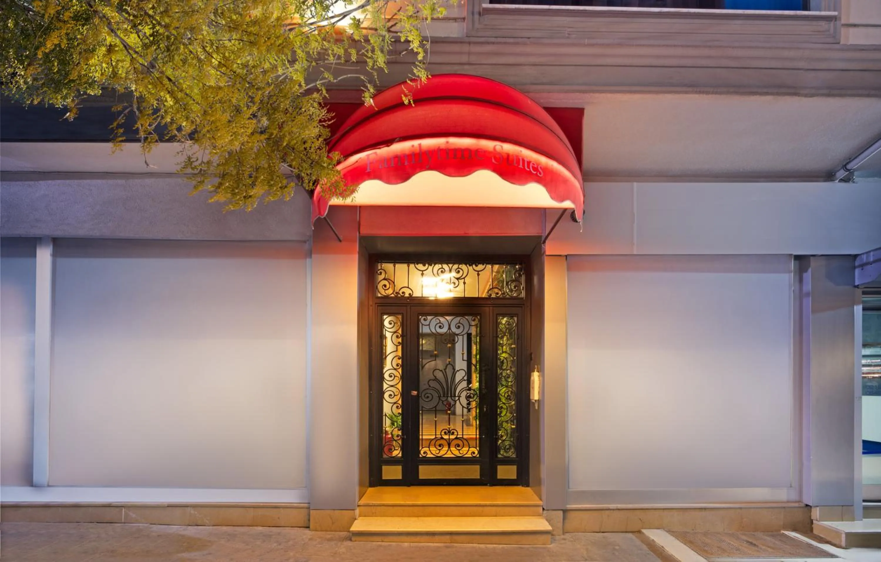 Facade/entrance in Family Time Suites Hotel