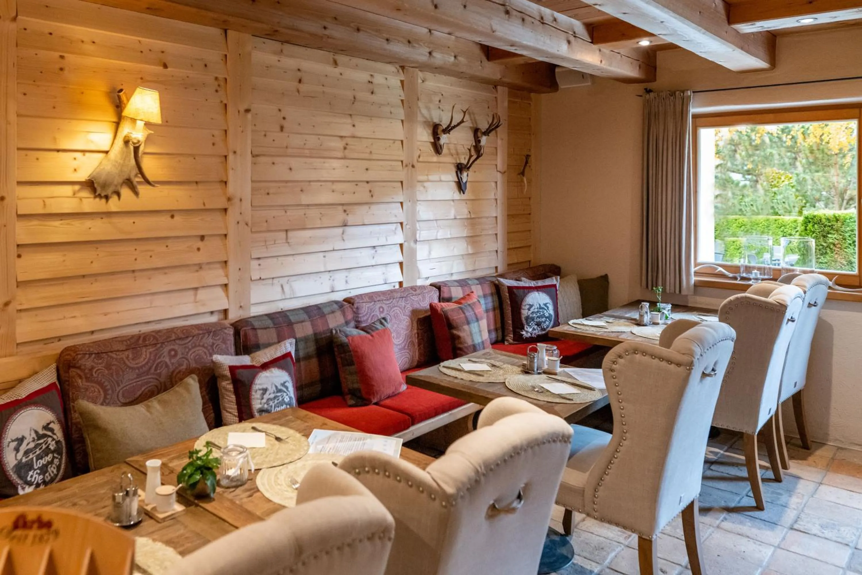 Seating area in Princess Bergfrieden