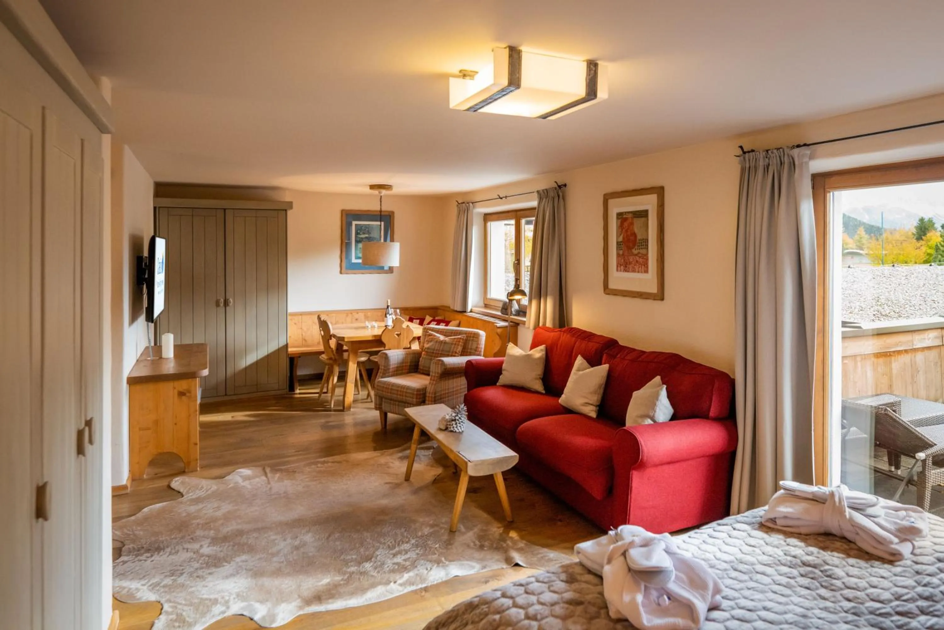 Photo of the whole room in Princess Bergfrieden