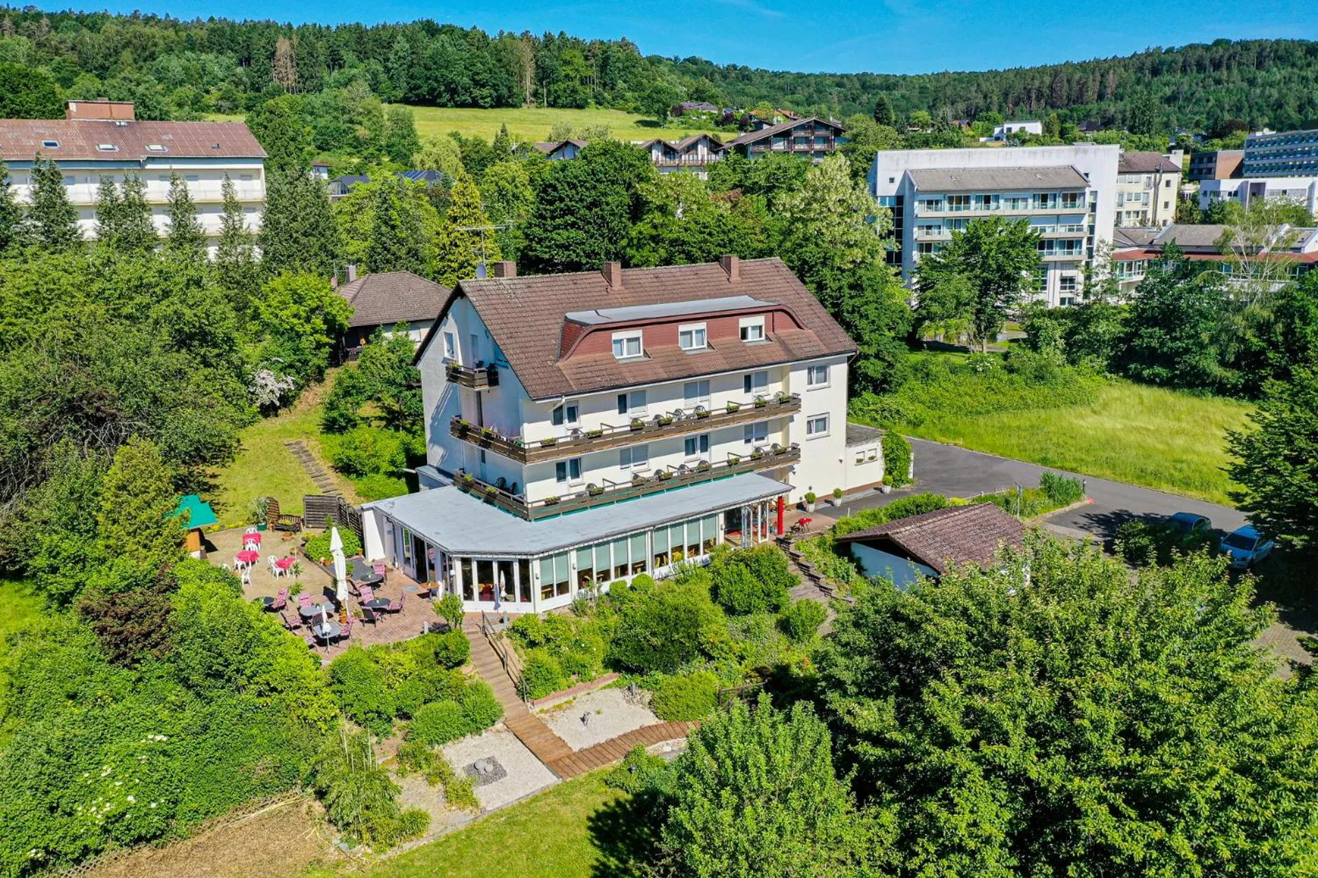 Property building in KIShotel am Kurpark