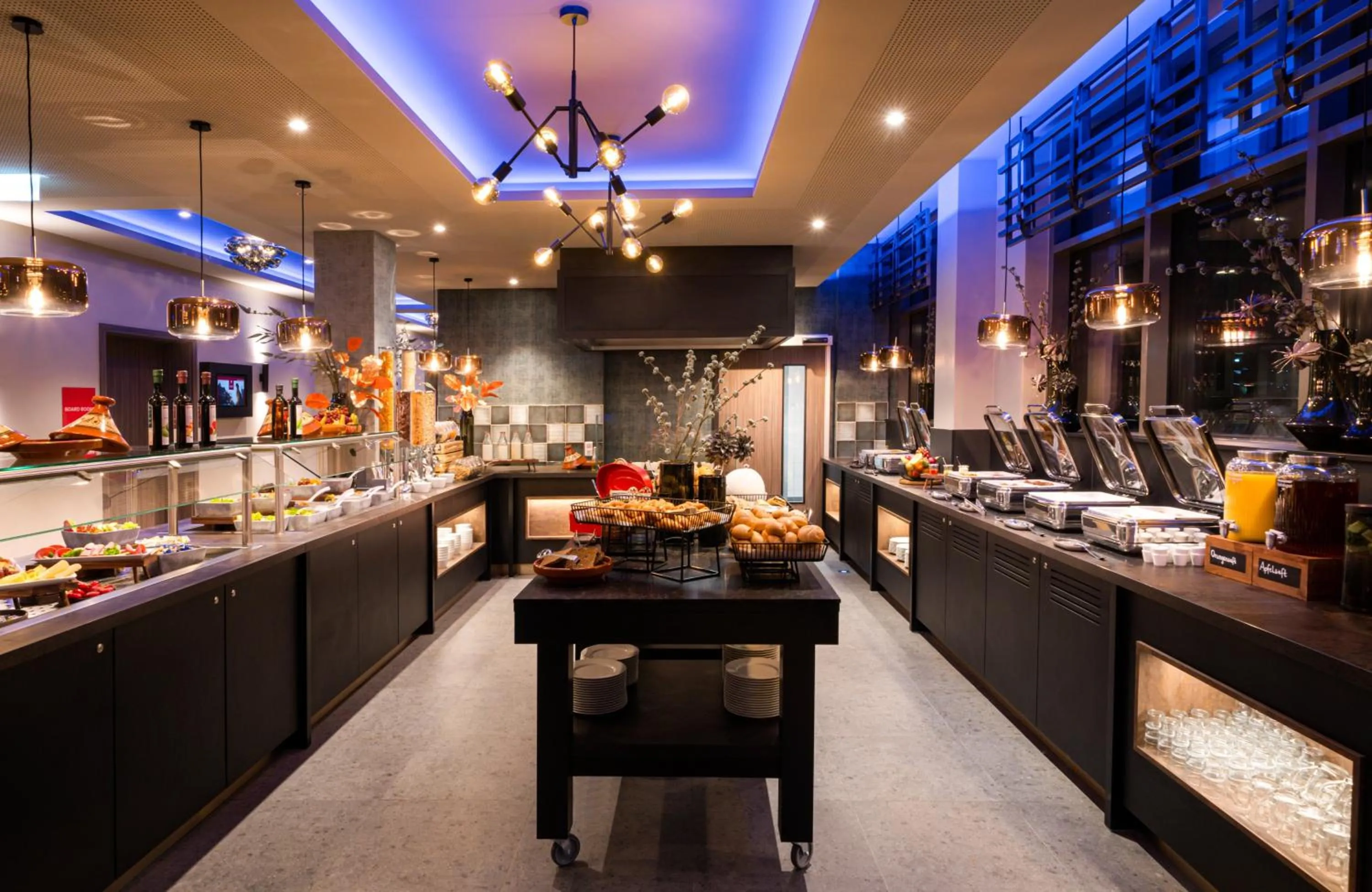 Buffet breakfast in Leonardo Hotel Eschborn Frankfurt