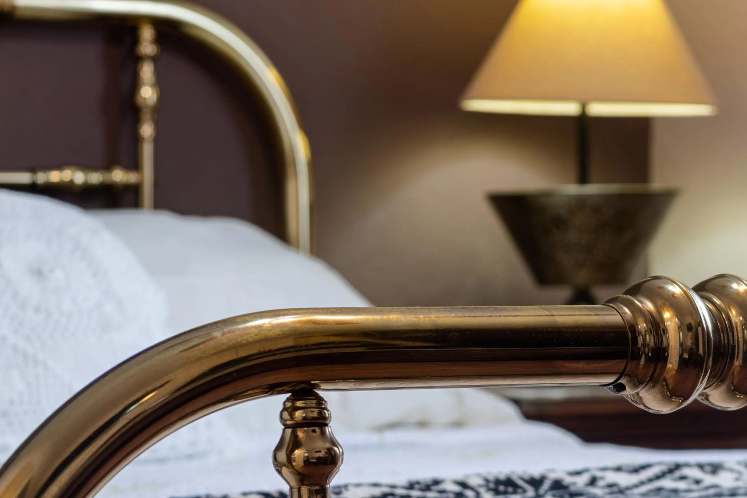 Decorative detail, Bed in Casa Maricela B&B