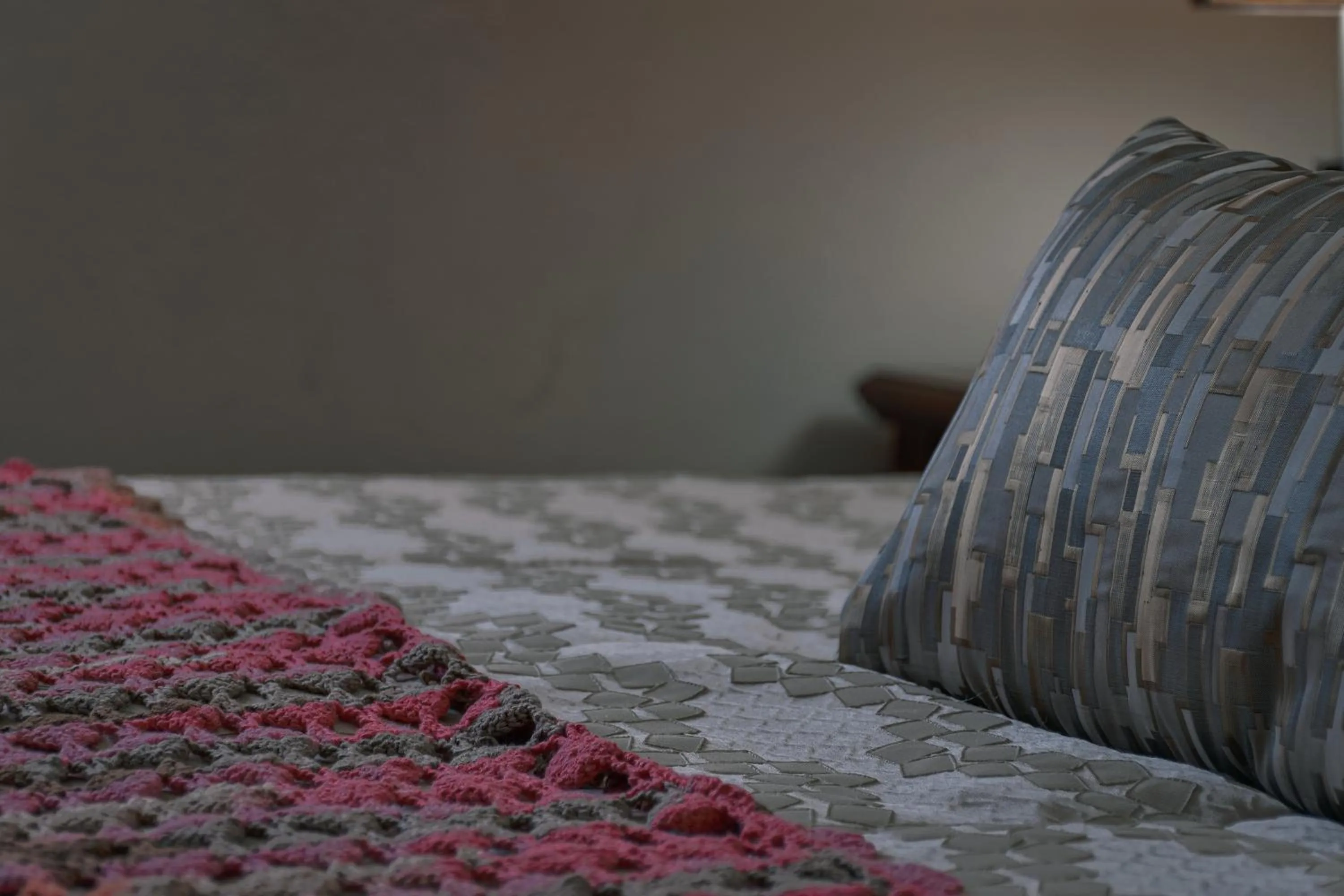 Decorative detail, Bed in Casa Maricela B&B