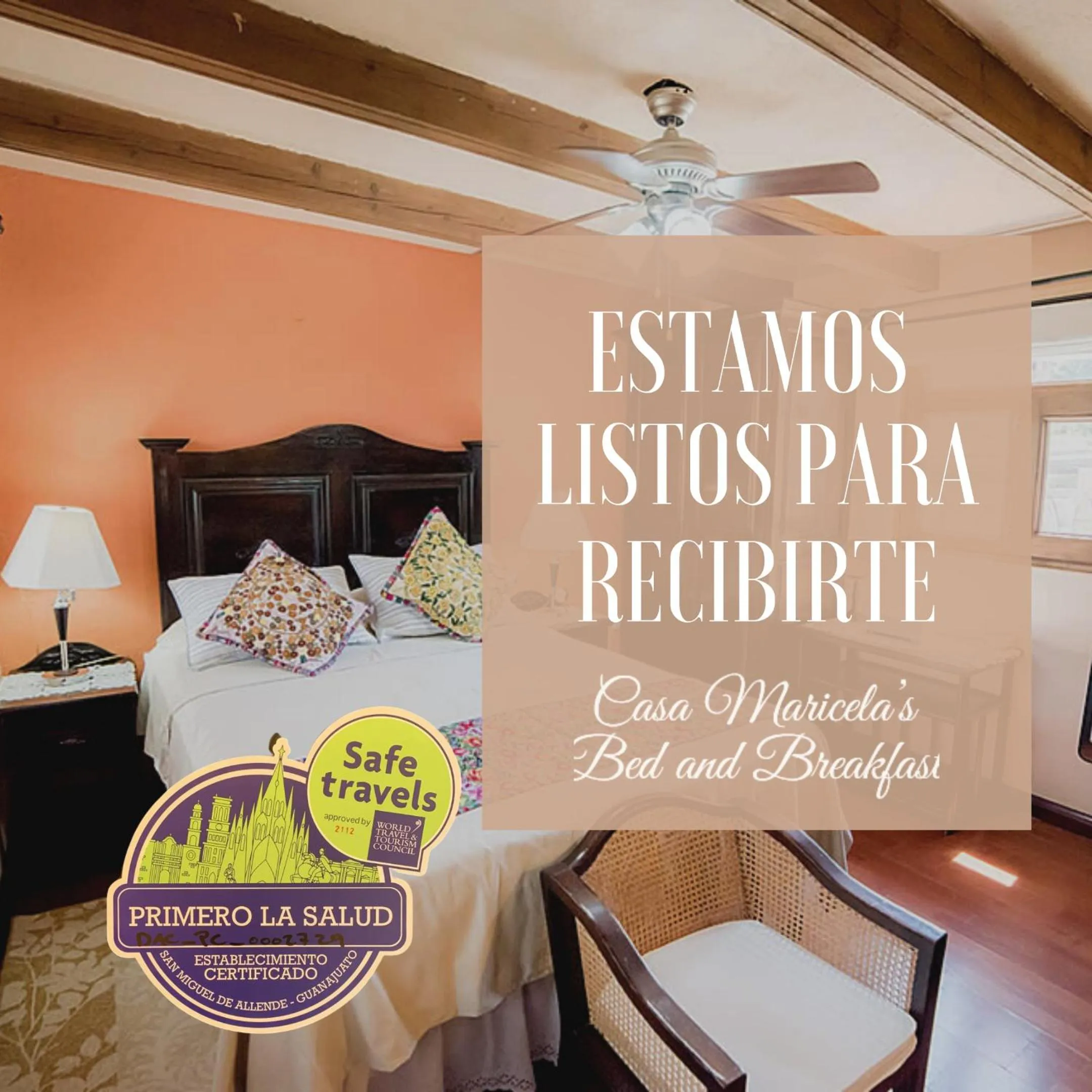 Logo/Certificate/Sign, Bed in Casa Maricela B&B