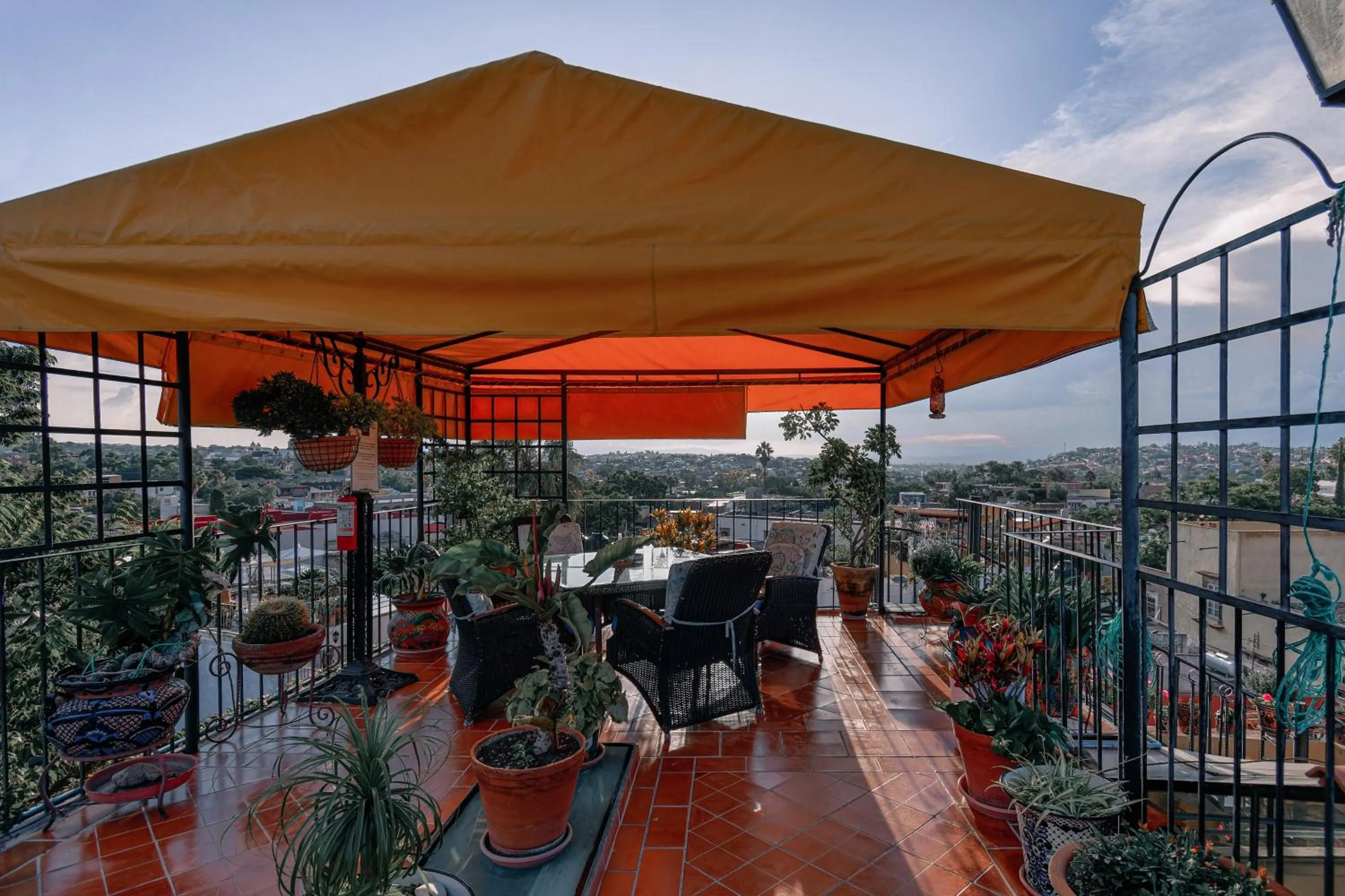Balcony/Terrace in Casa Maricela B&B