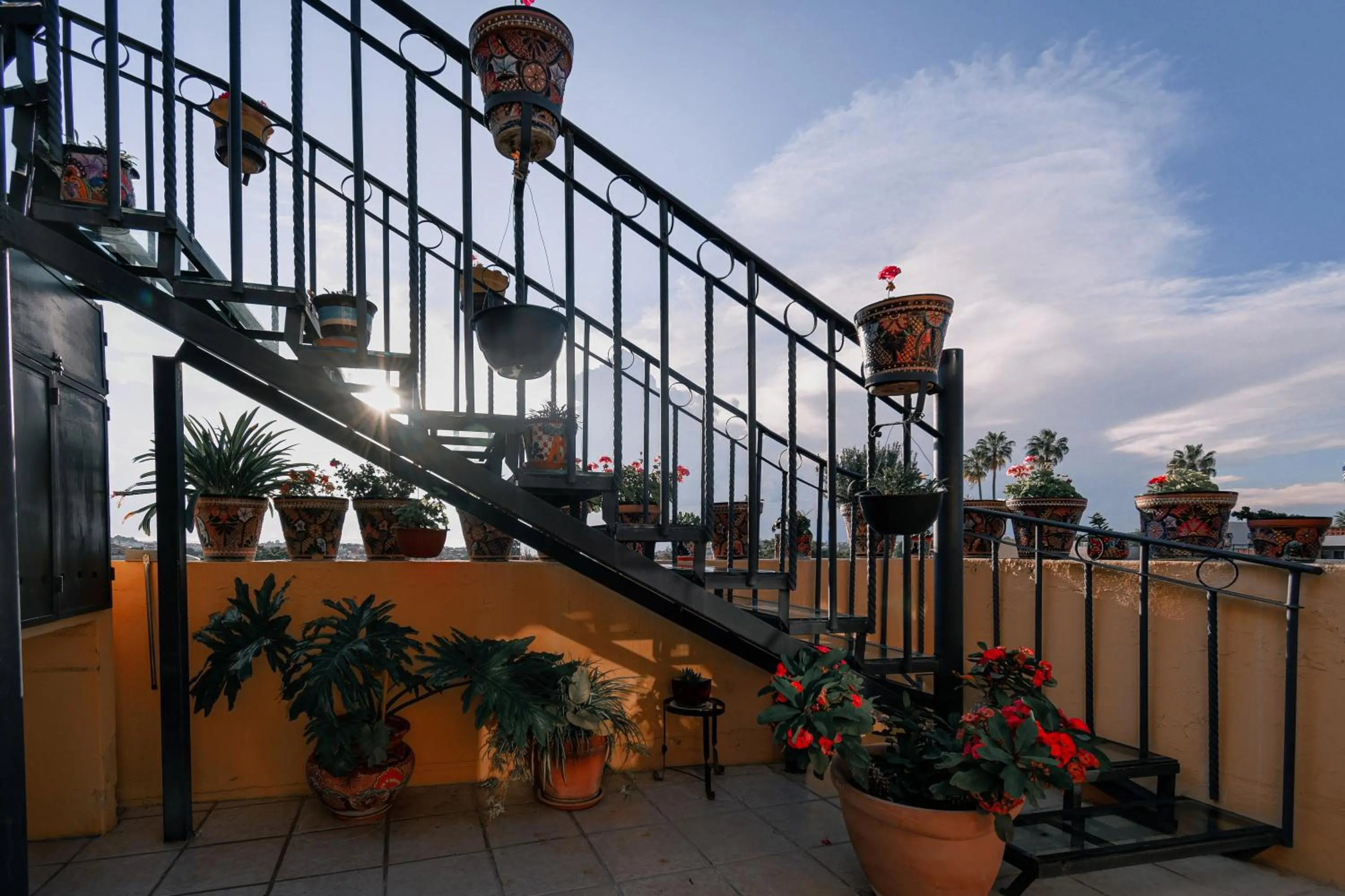 Balcony/Terrace in Casa Maricela B&B