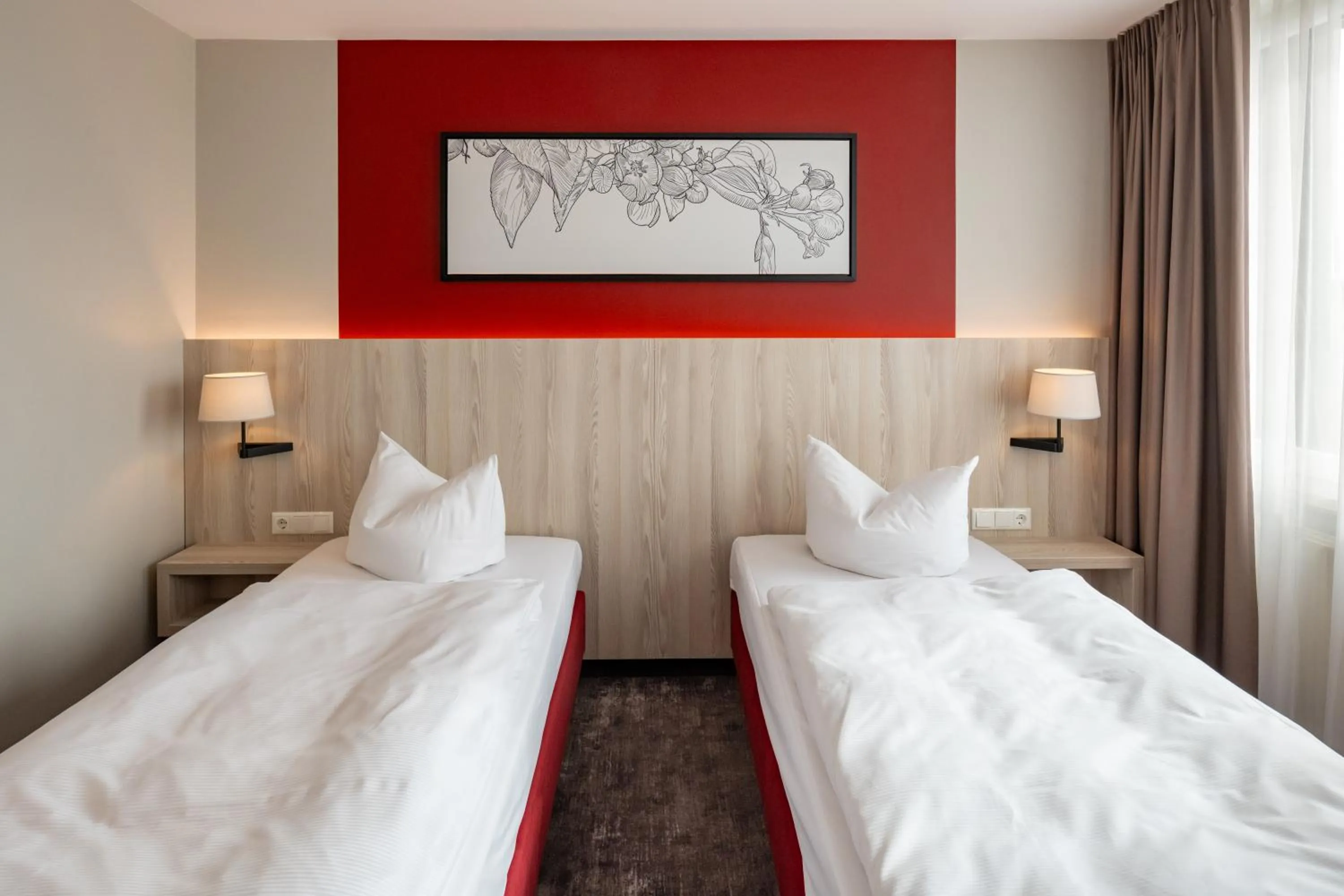 Bed in Best Western Erfurt-Apfelstädt