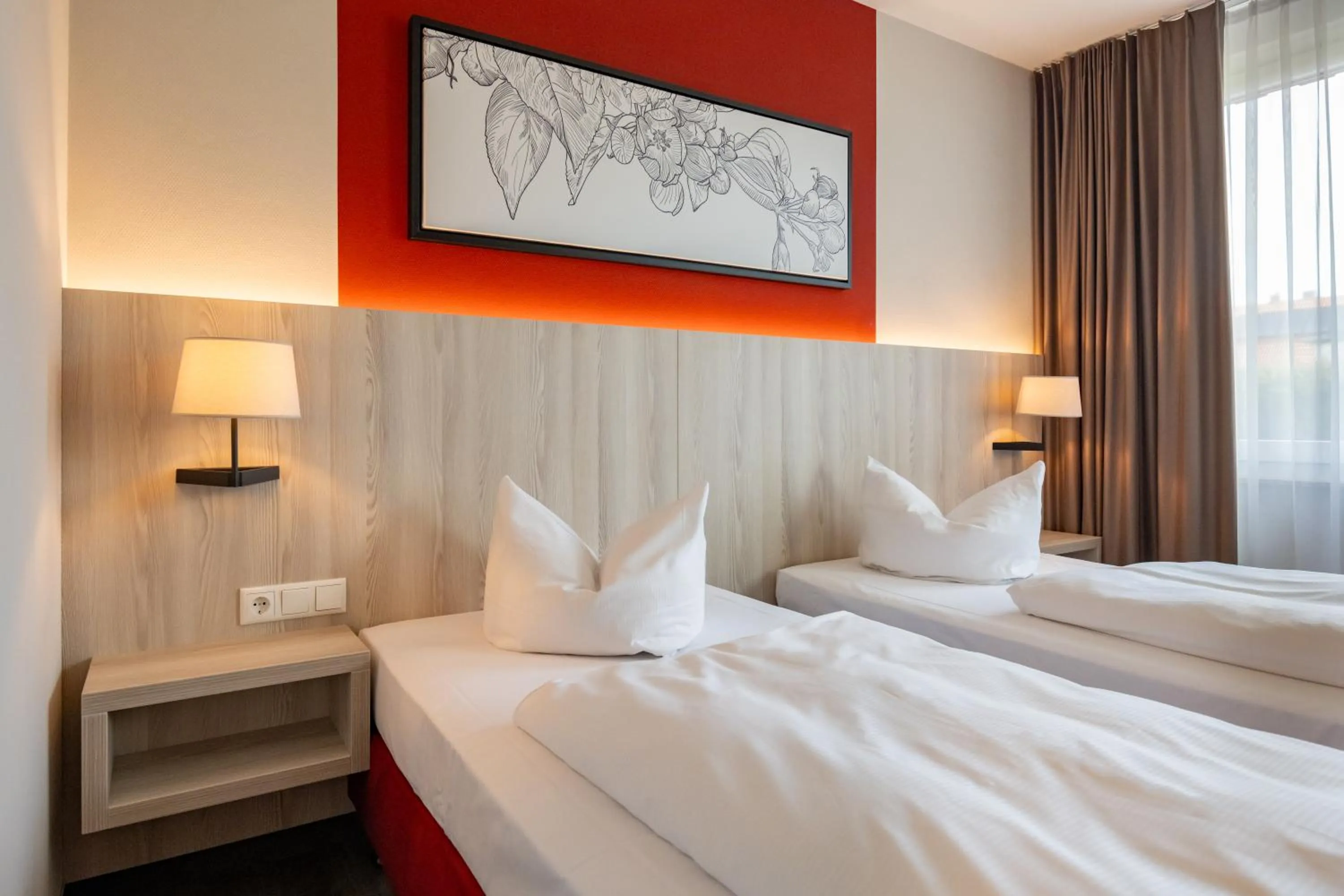 Bed in Best Western Erfurt-Apfelstädt